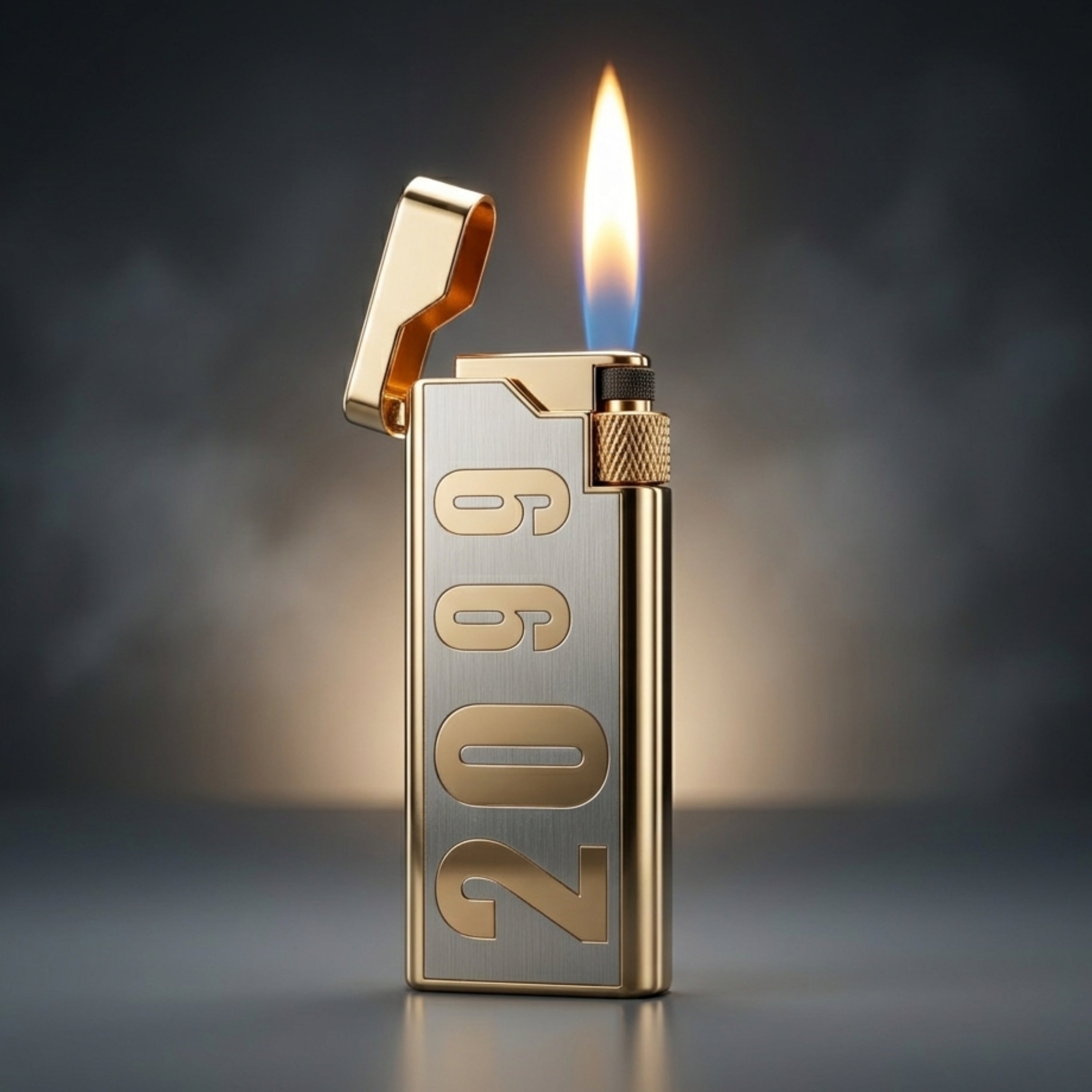 ALA FLAME RetroGrade 2099 Ultra-Thin Metal Lighter