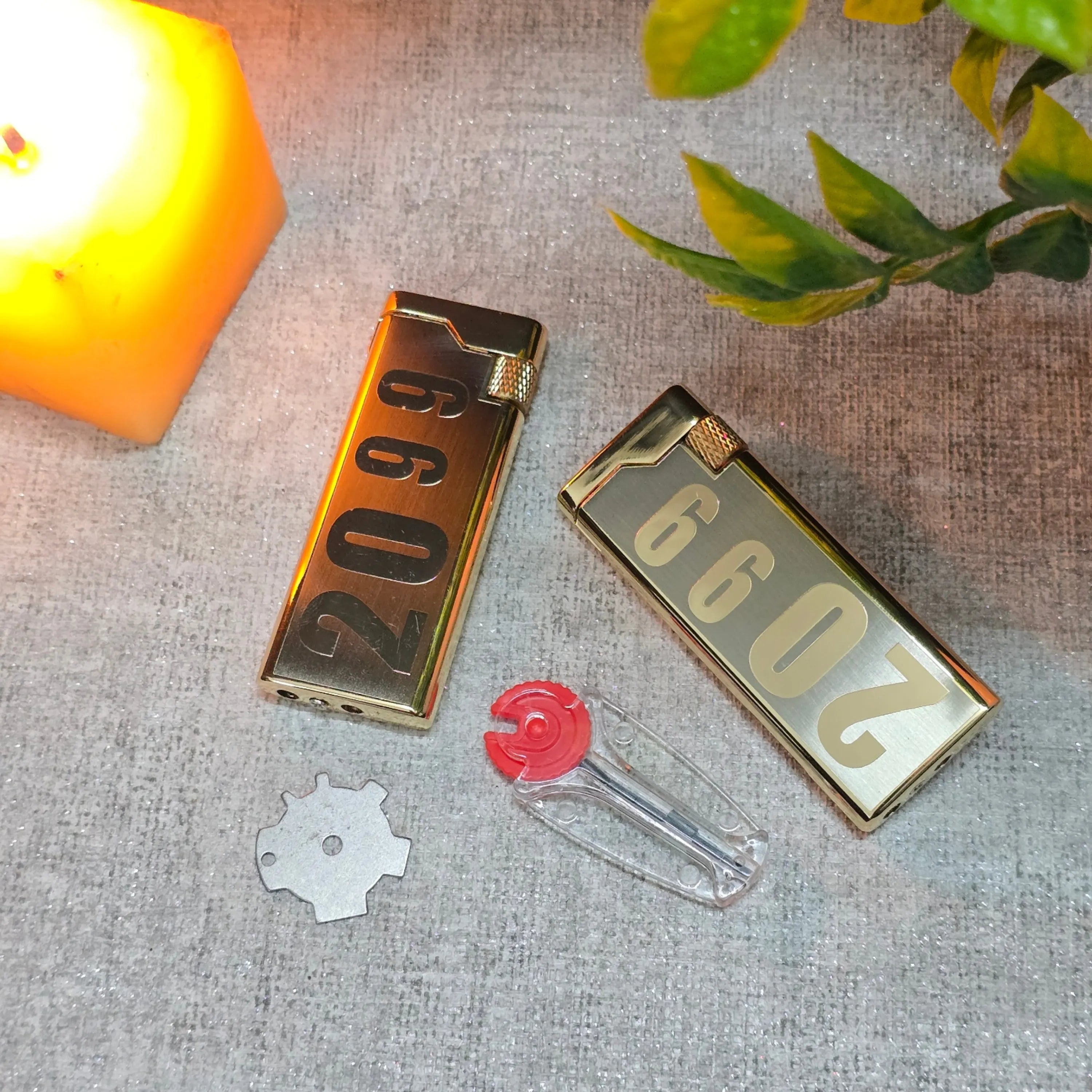 ALA FLAME RetroGrade 2099 Ultra-Thin Metal Lighter