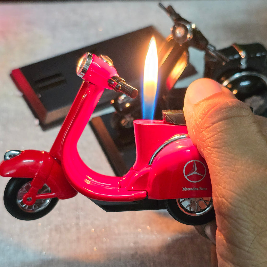 ALA FLAME RetroRide Mini Scooter Lighter