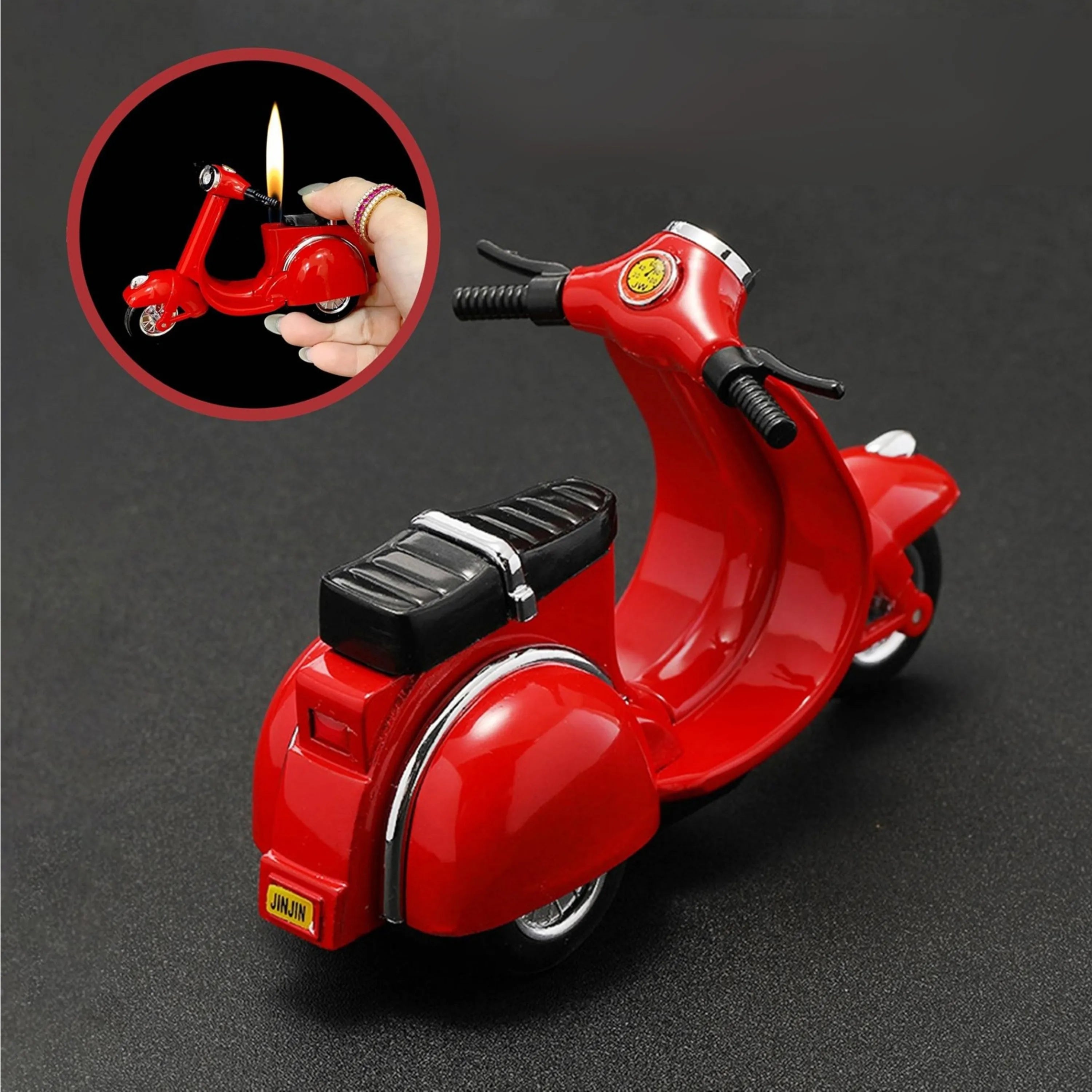 ALA FLAME RetroRide Mini Scooter Lighter