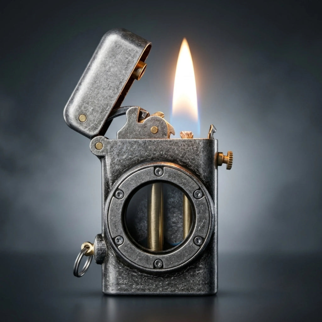 ALA FLAME Rotary Retro Trench Lighter