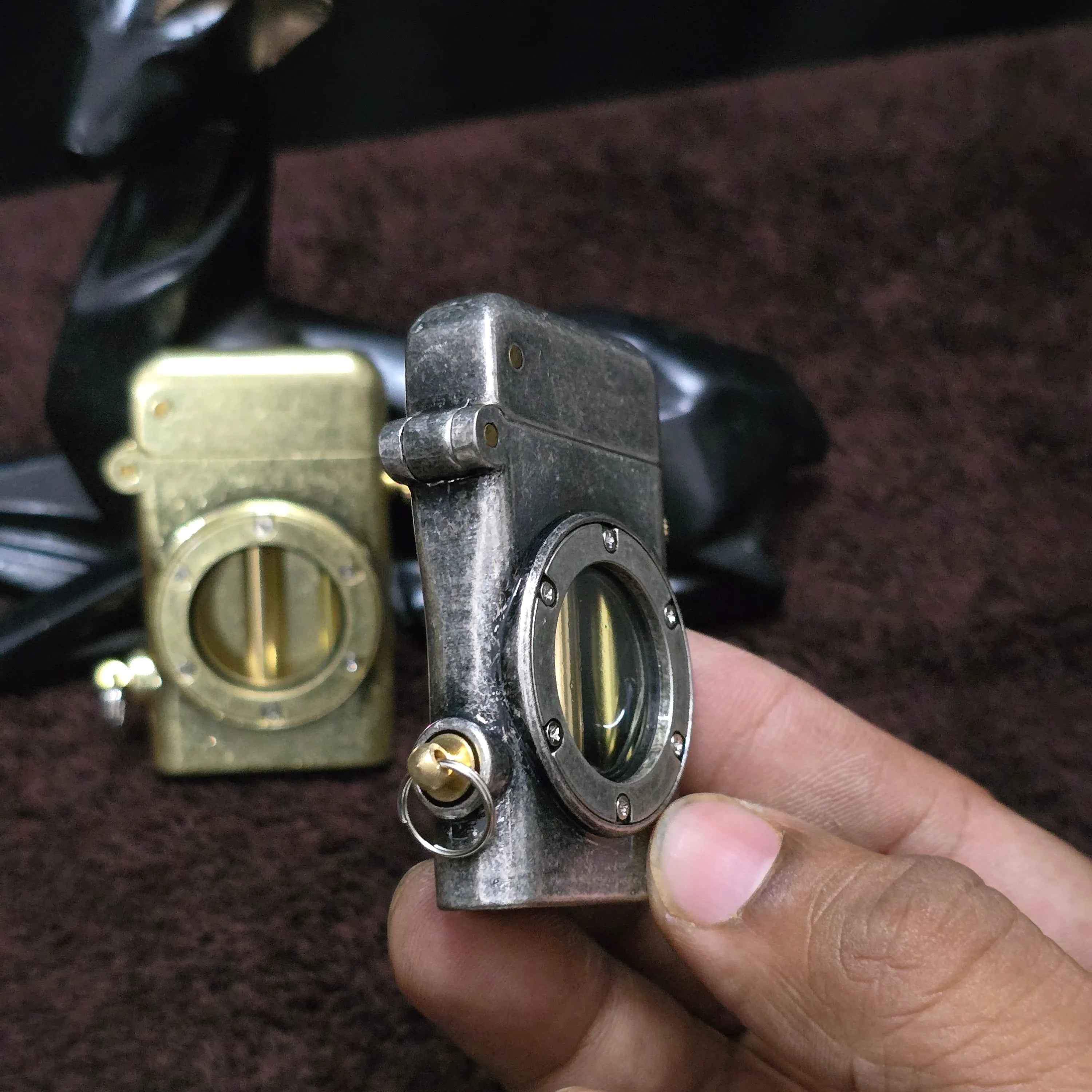 ALA FLAME Rotary Retro Trench Lighter