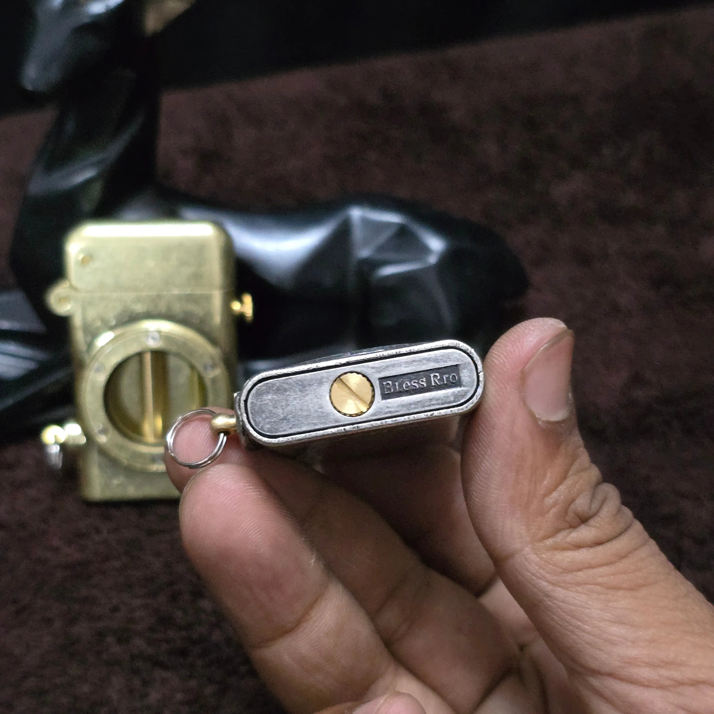ALA FLAME Rotary Retro Trench Lighter
