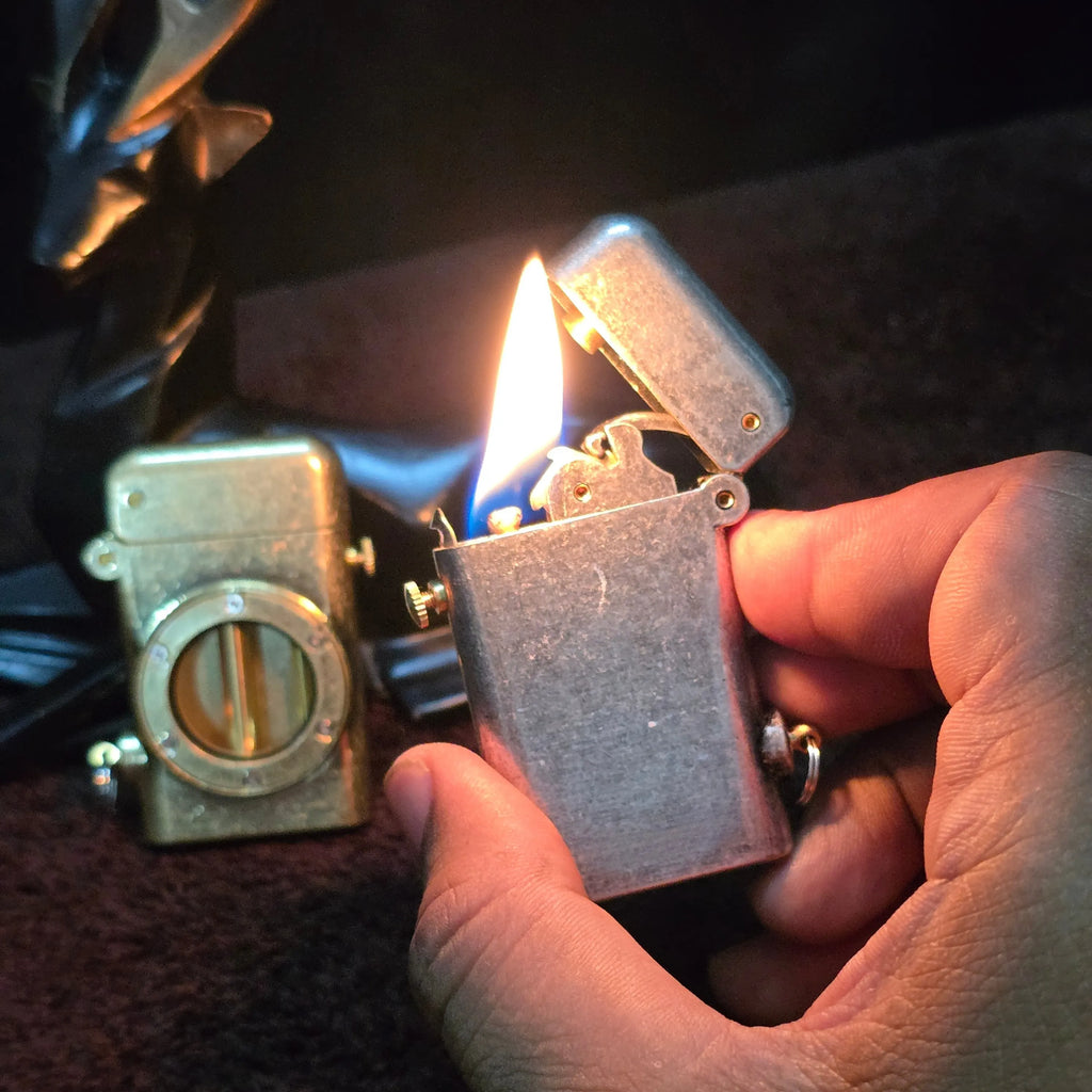 ALA FLAME Rotary Retro Trench Lighter