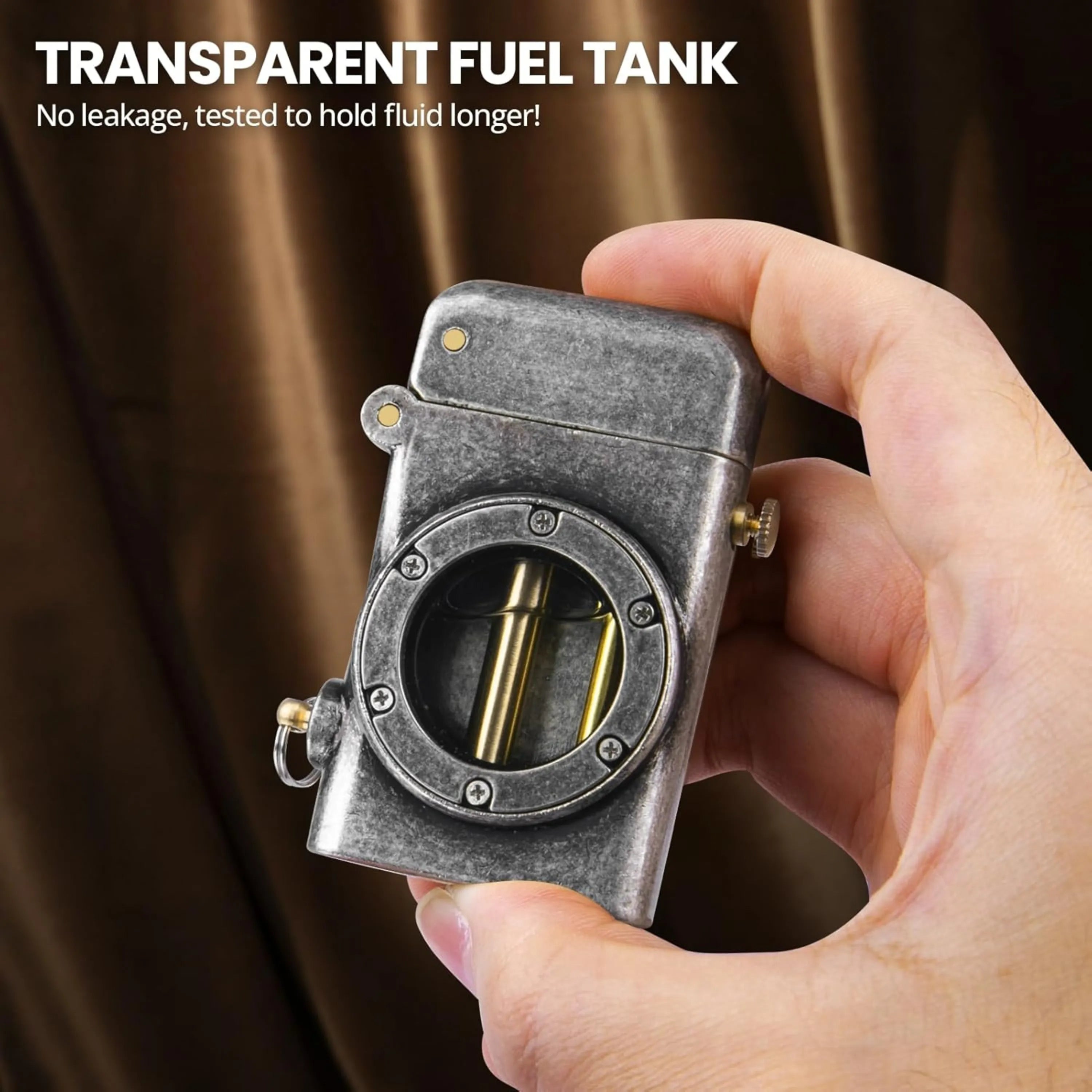 ALA FLAME Rotary Retro Trench Lighter