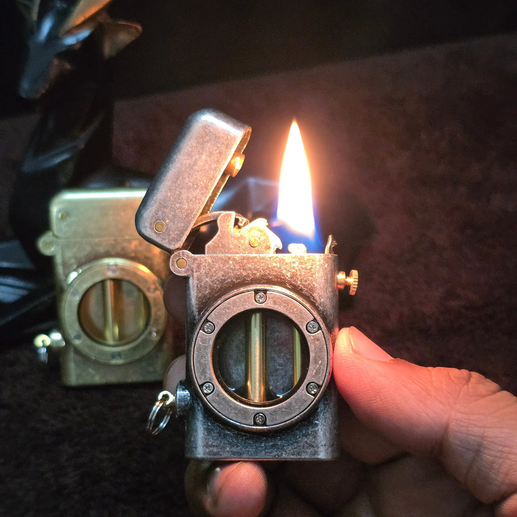 ALA FLAME Rotary Retro Trench Lighter