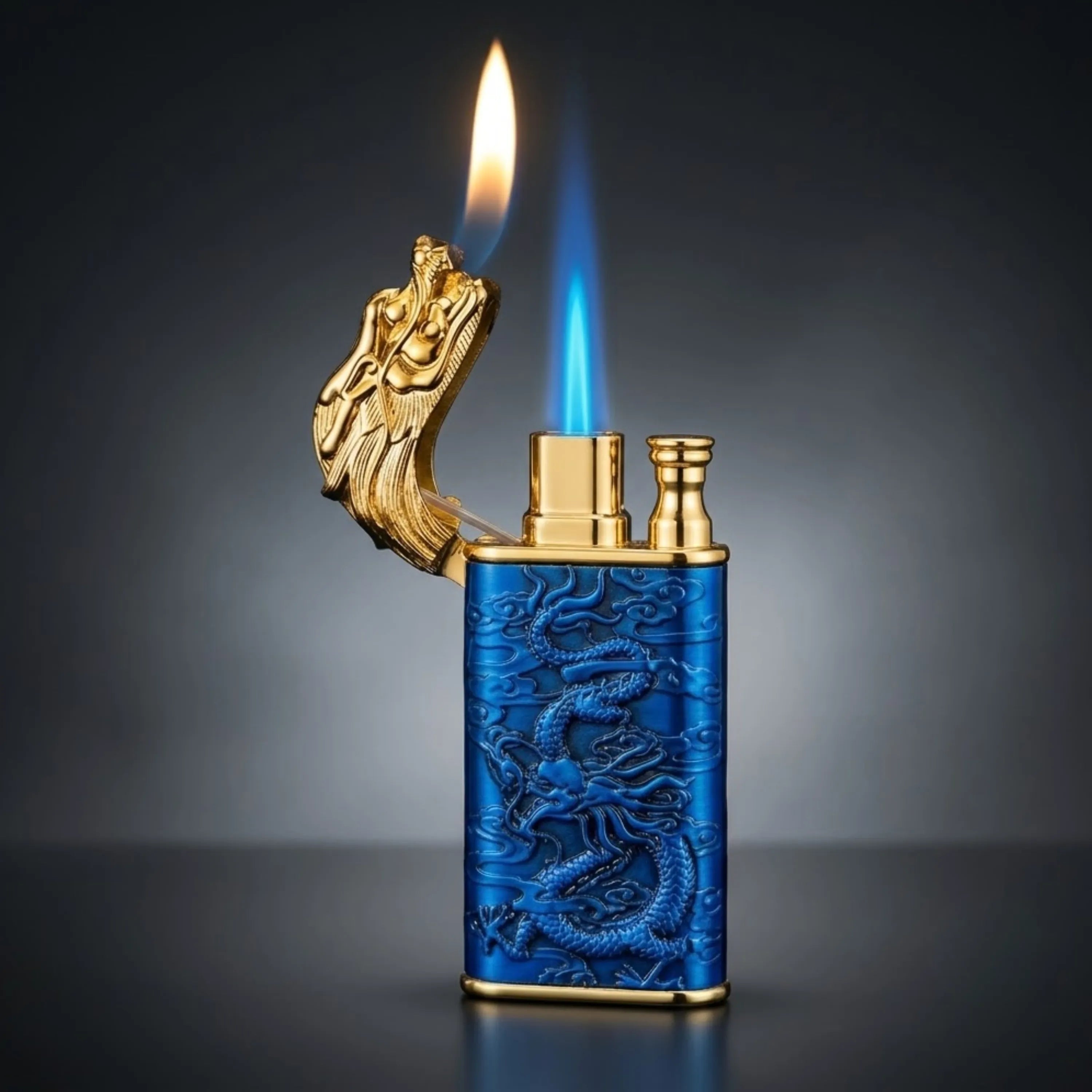 ALA FLAME TwinFlame Dragon Dual Flame Lighter