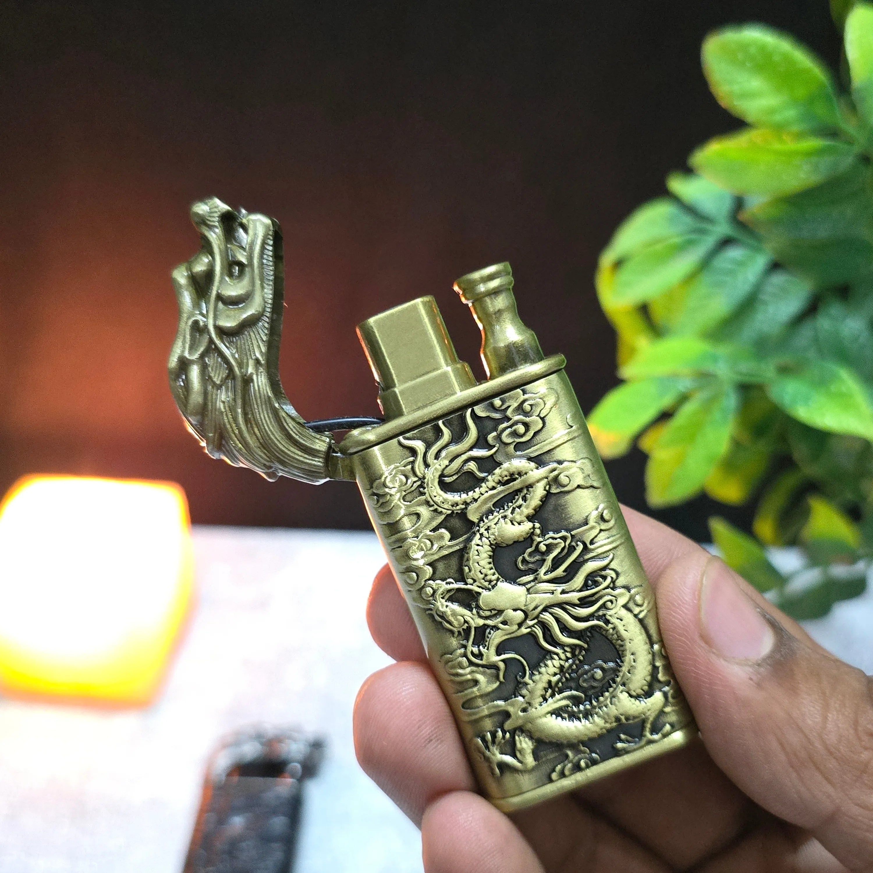 ALA FLAME TwinFlame Dragon Dual Flame Lighter