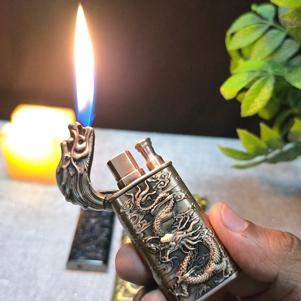 ALA FLAME TwinFlame Dragon Dual Flame Lighter