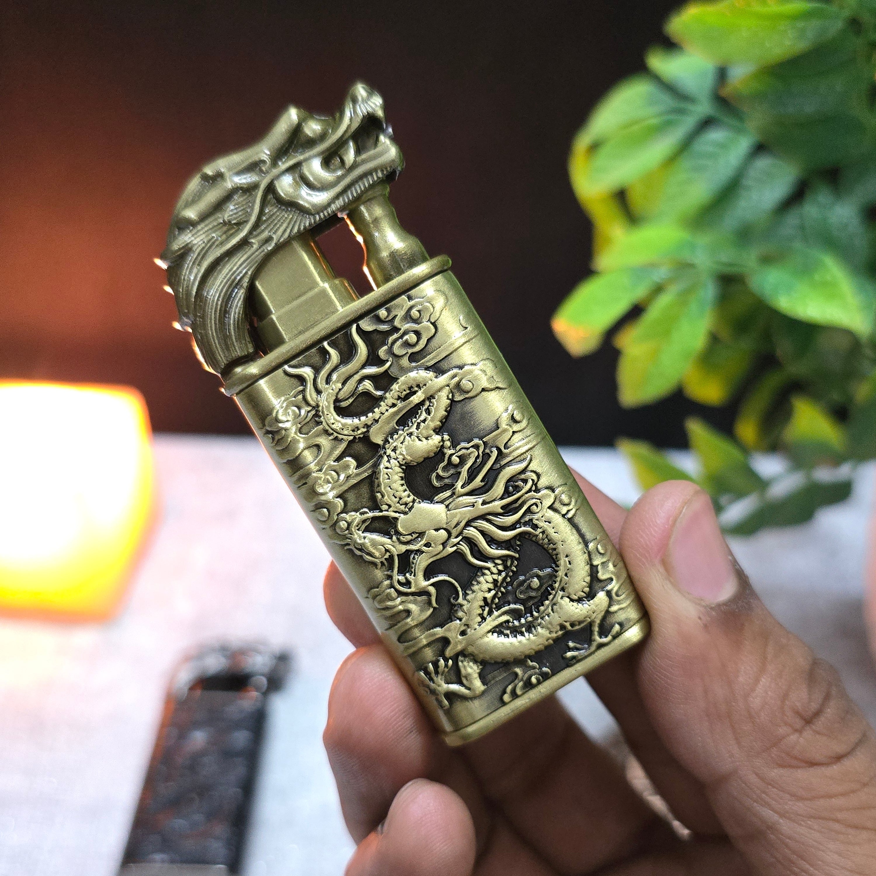 ALA FLAME TwinFlame Dragon Dual Flame Lighter