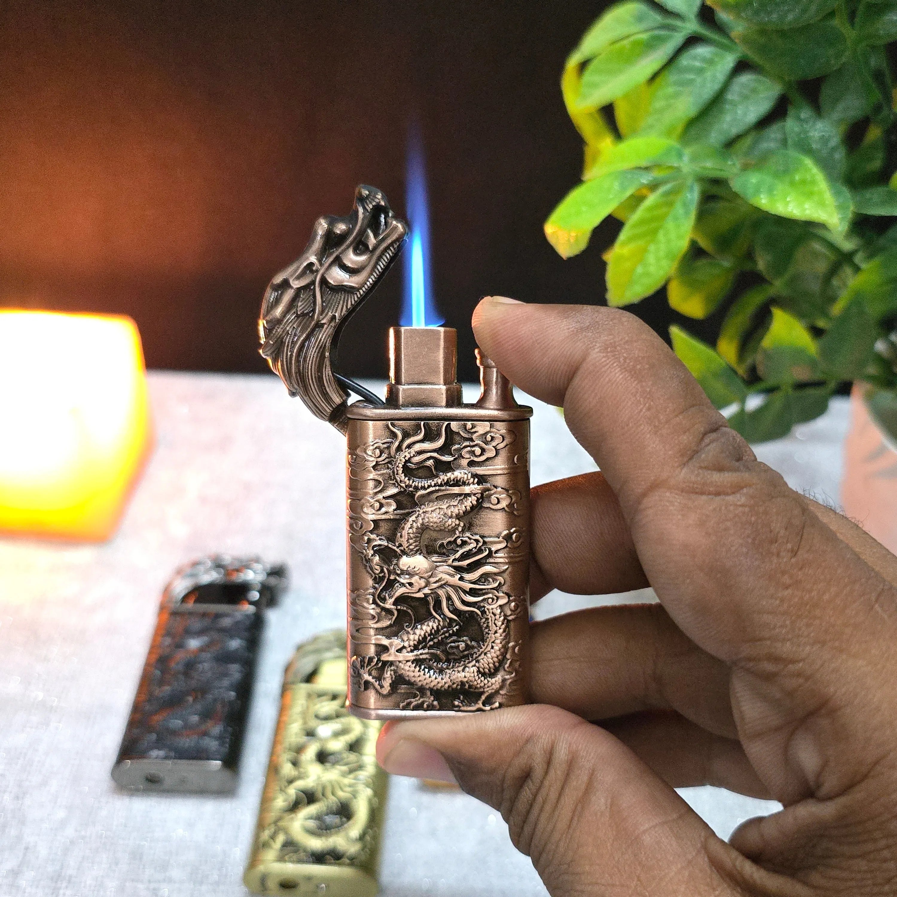 ALA FLAME TwinFlame Dragon Dual Flame Lighter