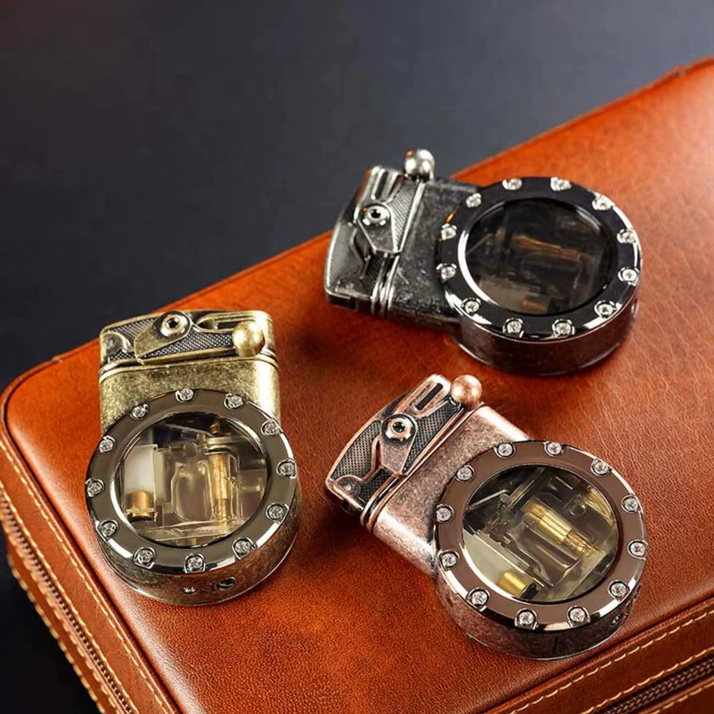 ALA FLAME Retro Dual Torch Cigarette Lighter