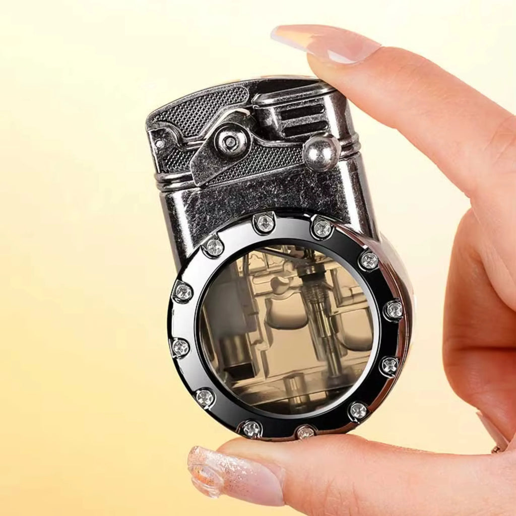 ALA FLAME Retro Dual Torch Cigarette Lighter