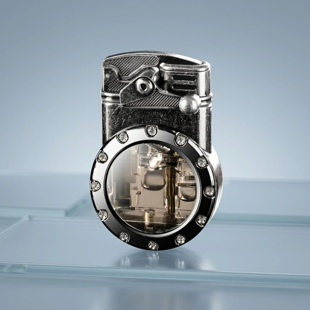 ALA FLAME Retro Dual Torch Cigarette Lighter