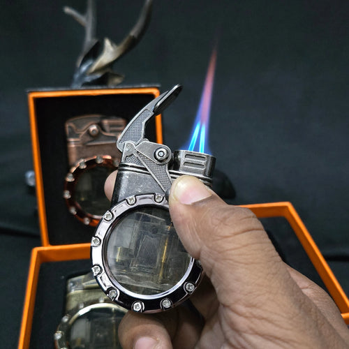 ALA FLAME Retro Dual Torch Cigarette Lighter