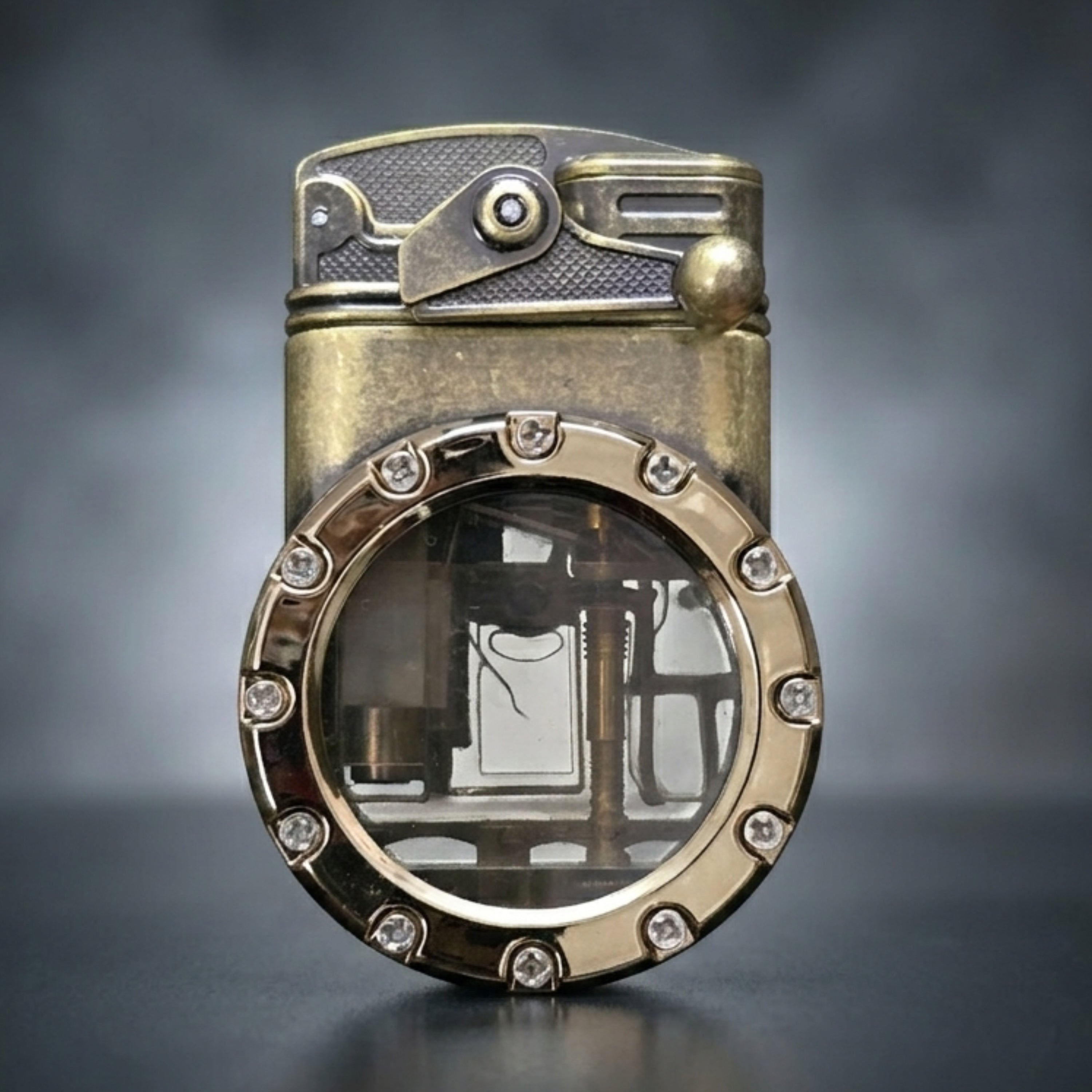 ALA FLAME Retro Dual Torch Cigarette Lighter