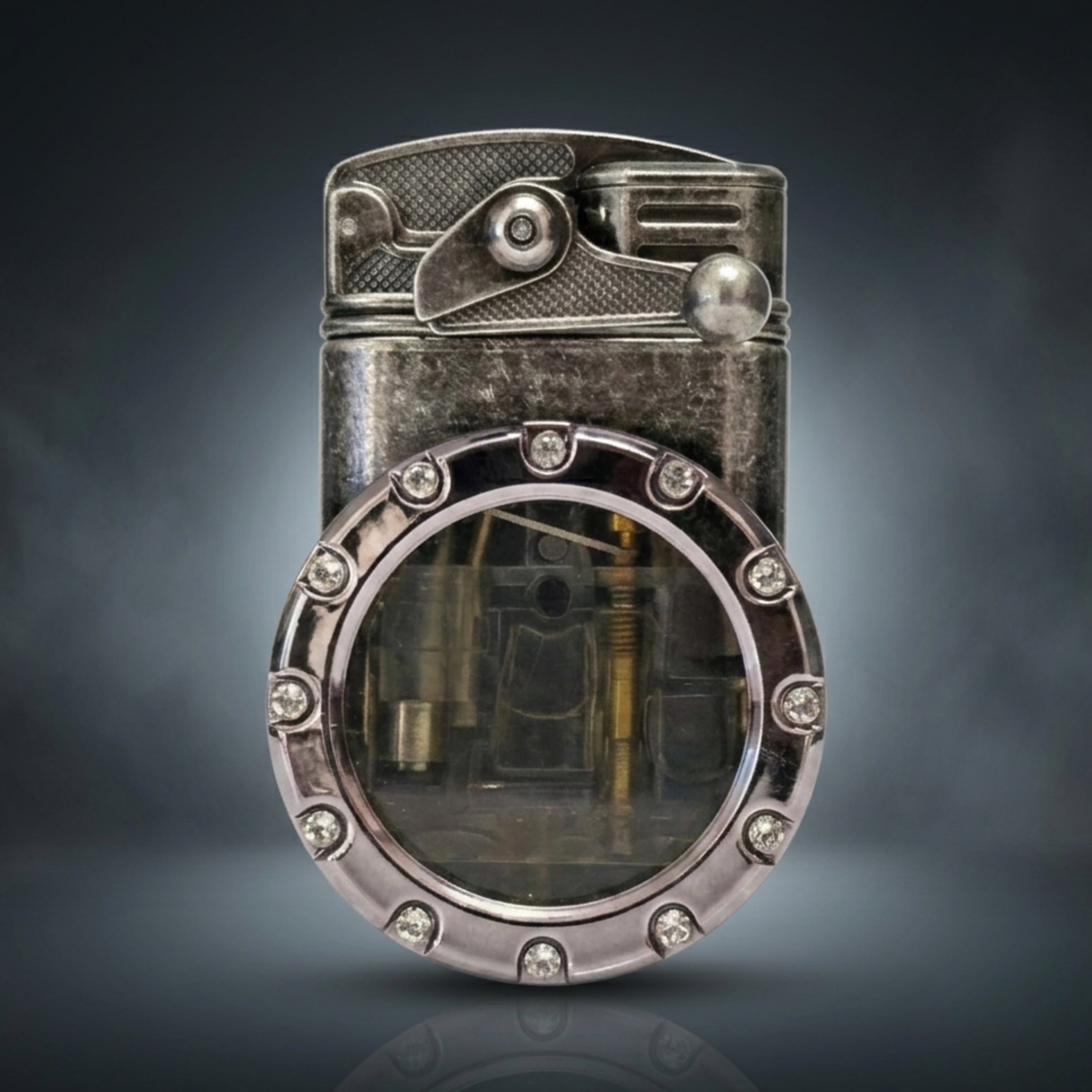ALA FLAME Retro Dual Torch Cigarette Lighter