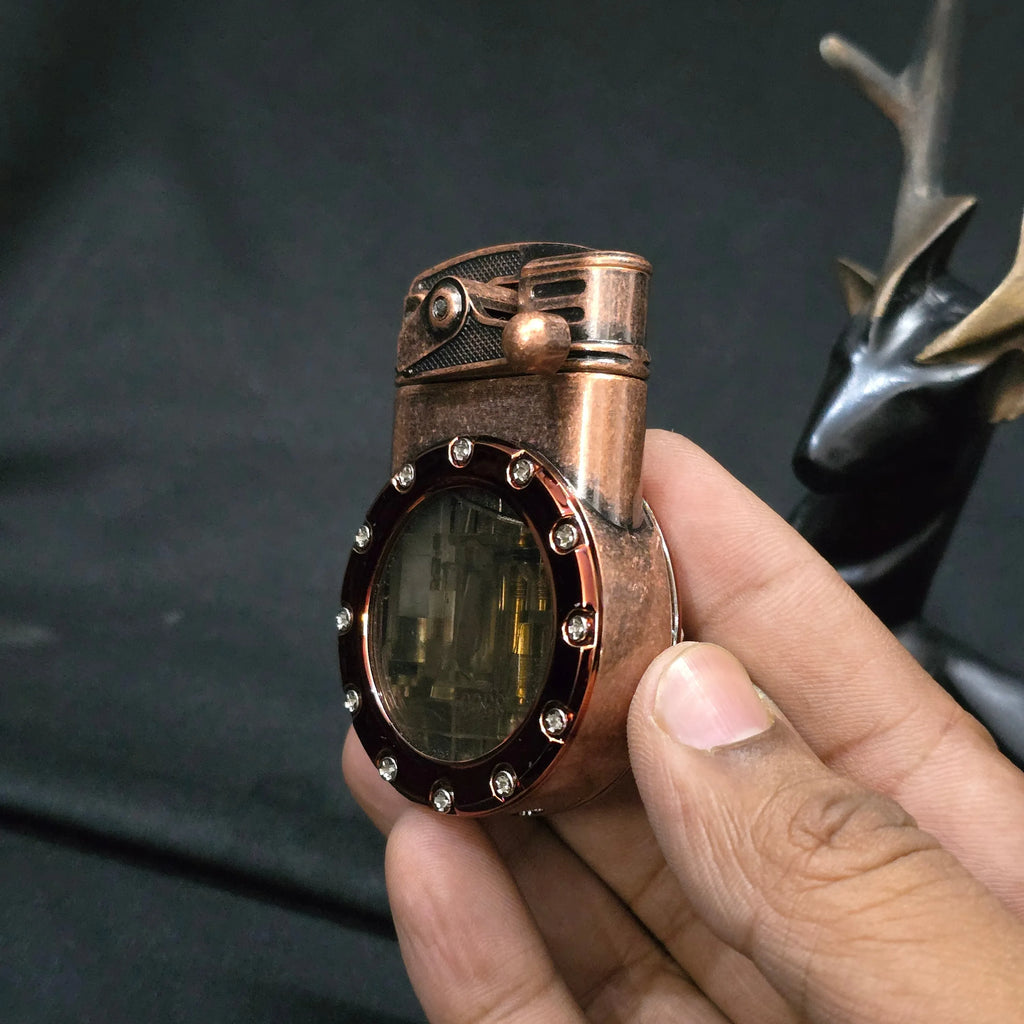 ALA FLAME Retro Dual Torch Cigarette Lighter
