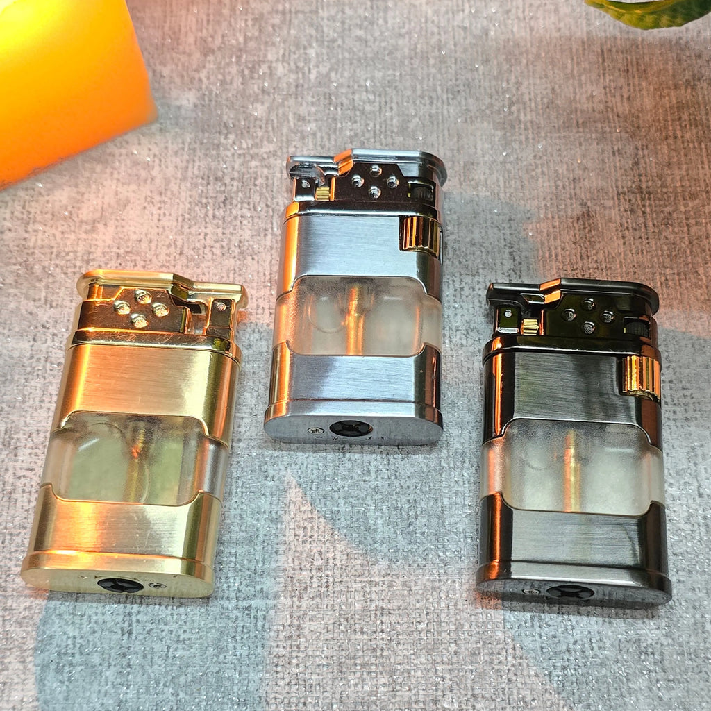 ALA FLAME Ghost Blueprint Transparent Jet Flame Lighter