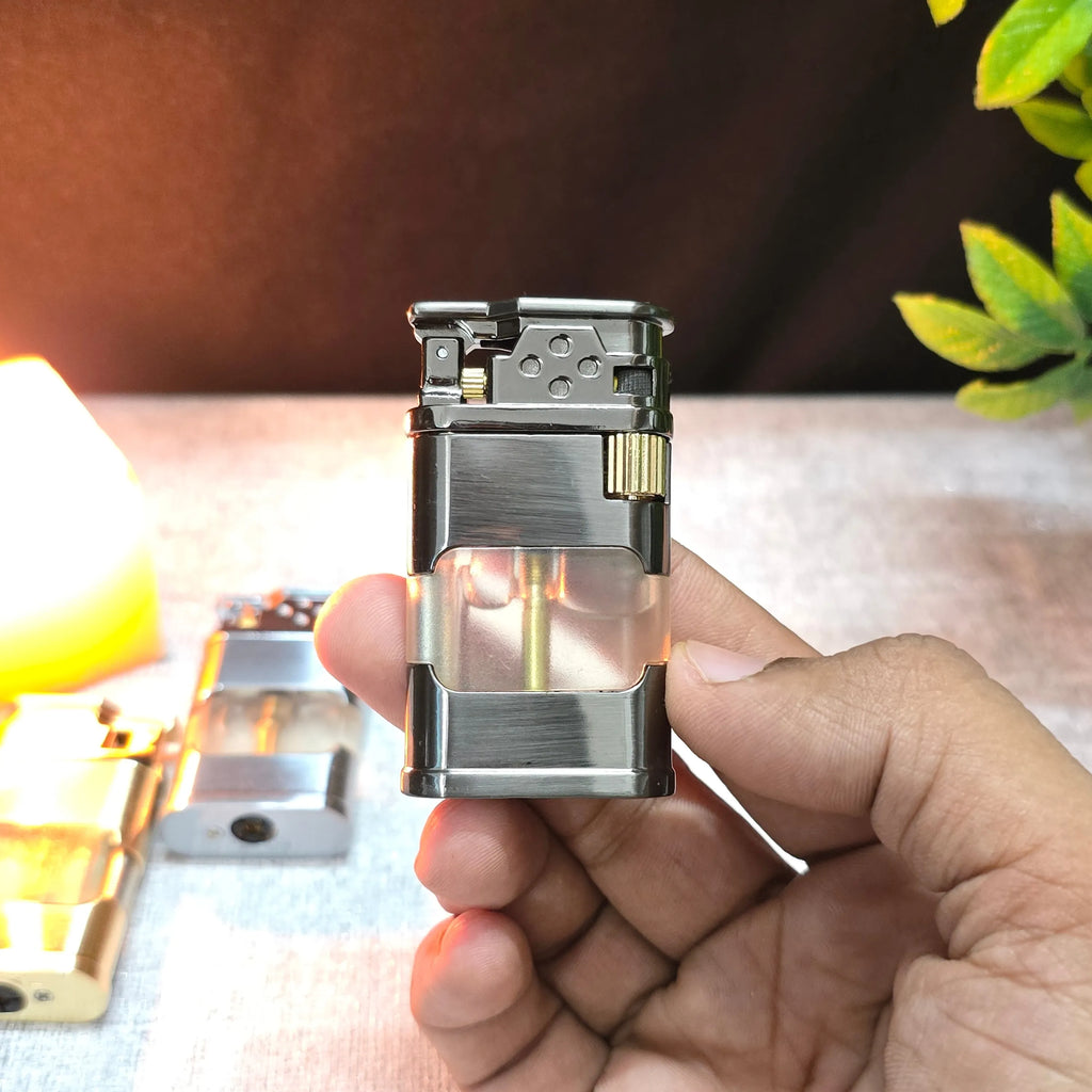 ALA FLAME Ghost Blueprint Transparent Jet Flame Lighter