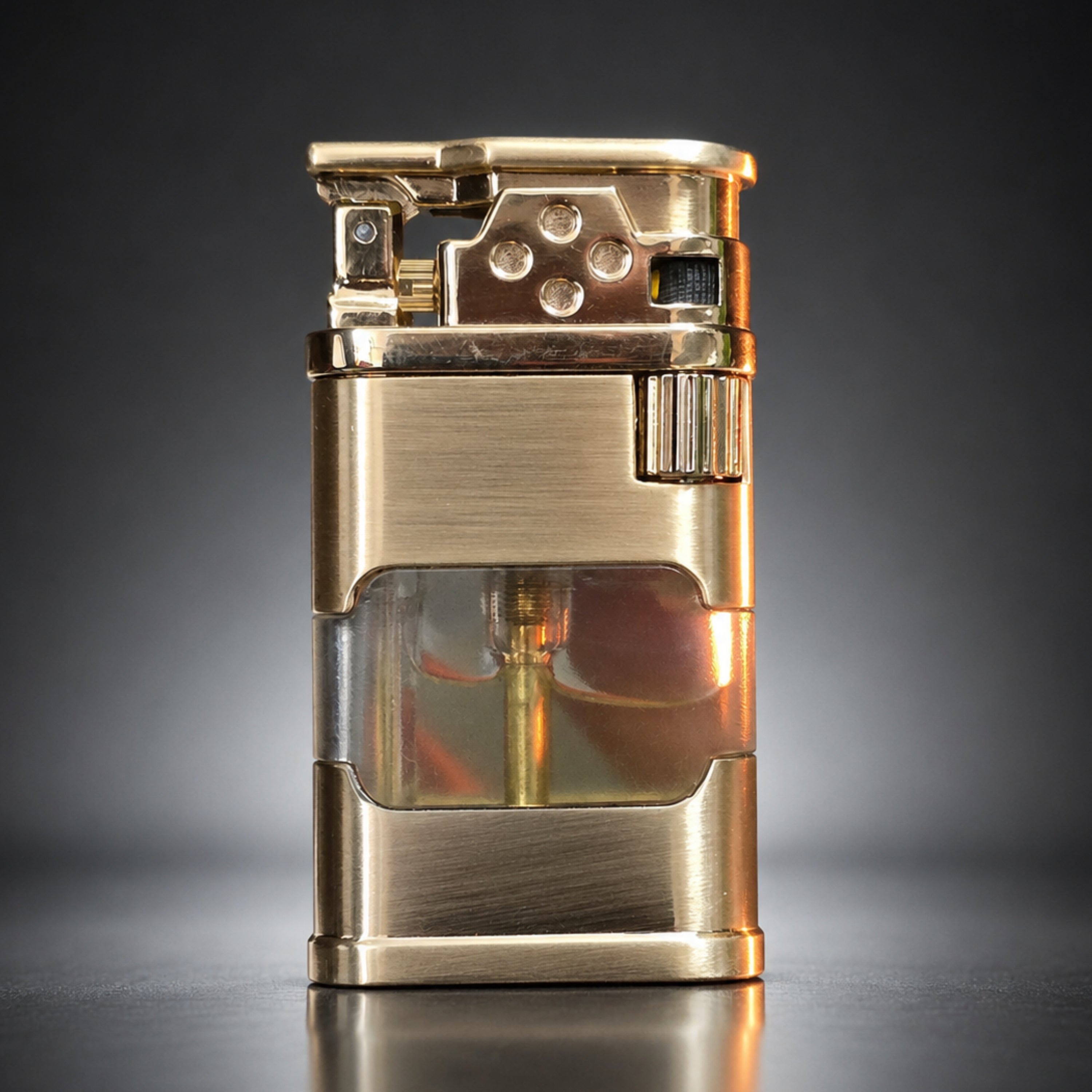 ALA FLAME Ghost Blueprint Transparent Jet Flame Lighter