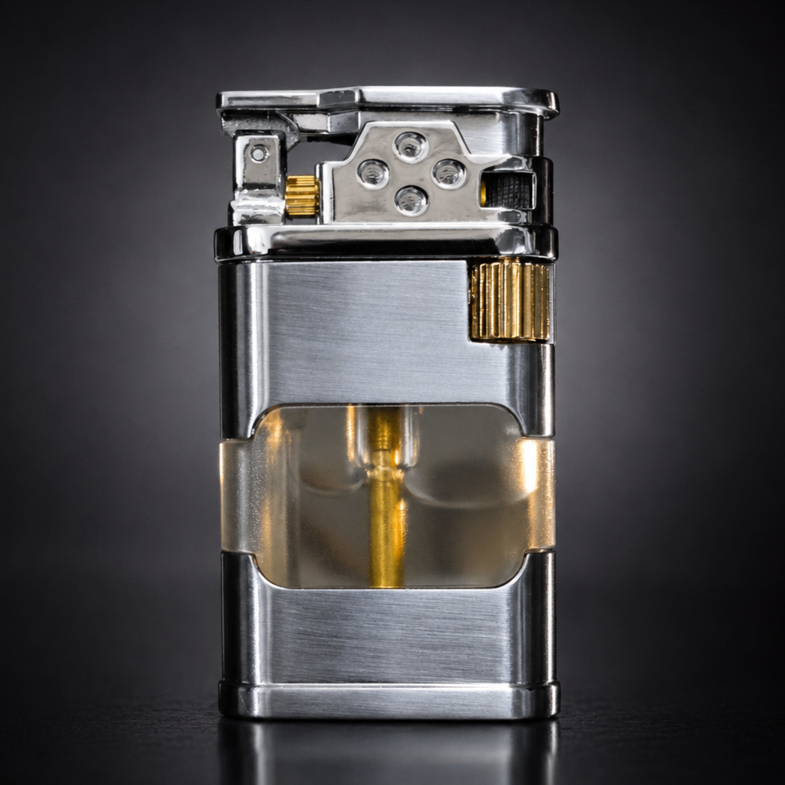 ALA FLAME Ghost Blueprint Transparent Jet Flame Lighter