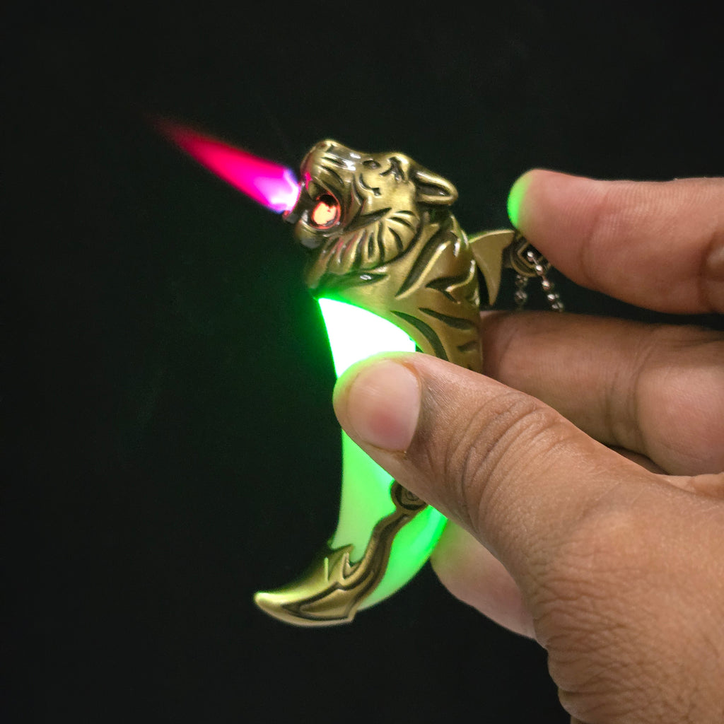 ALA FLAME Tiger Tooth LED Torch Lighter