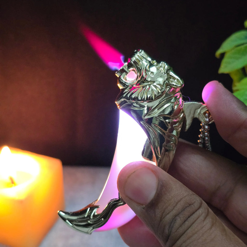 ALA FLAME Tiger Tooth LED Torch Lighter