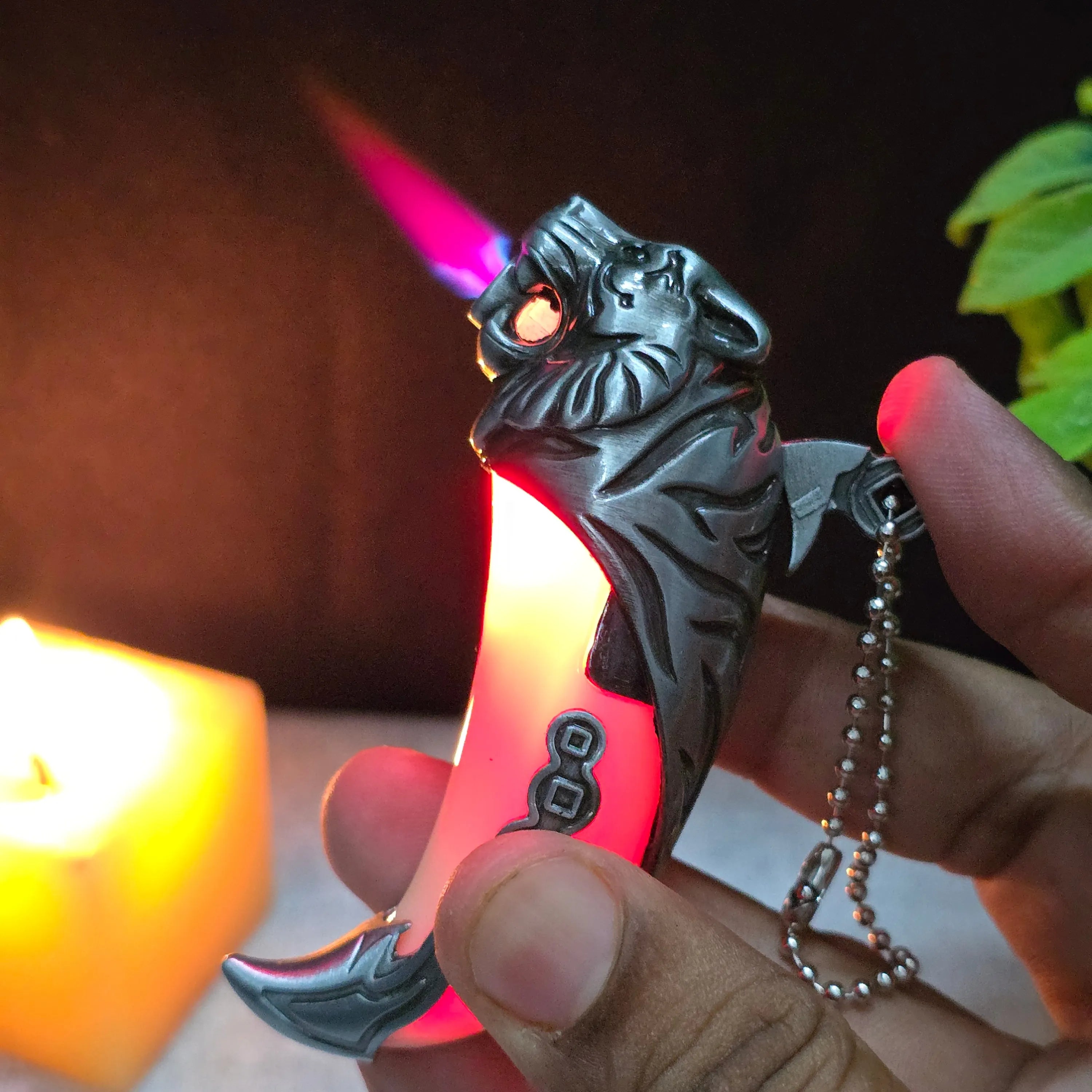 ALA FLAME Tiger Tooth LED Torch Lighter