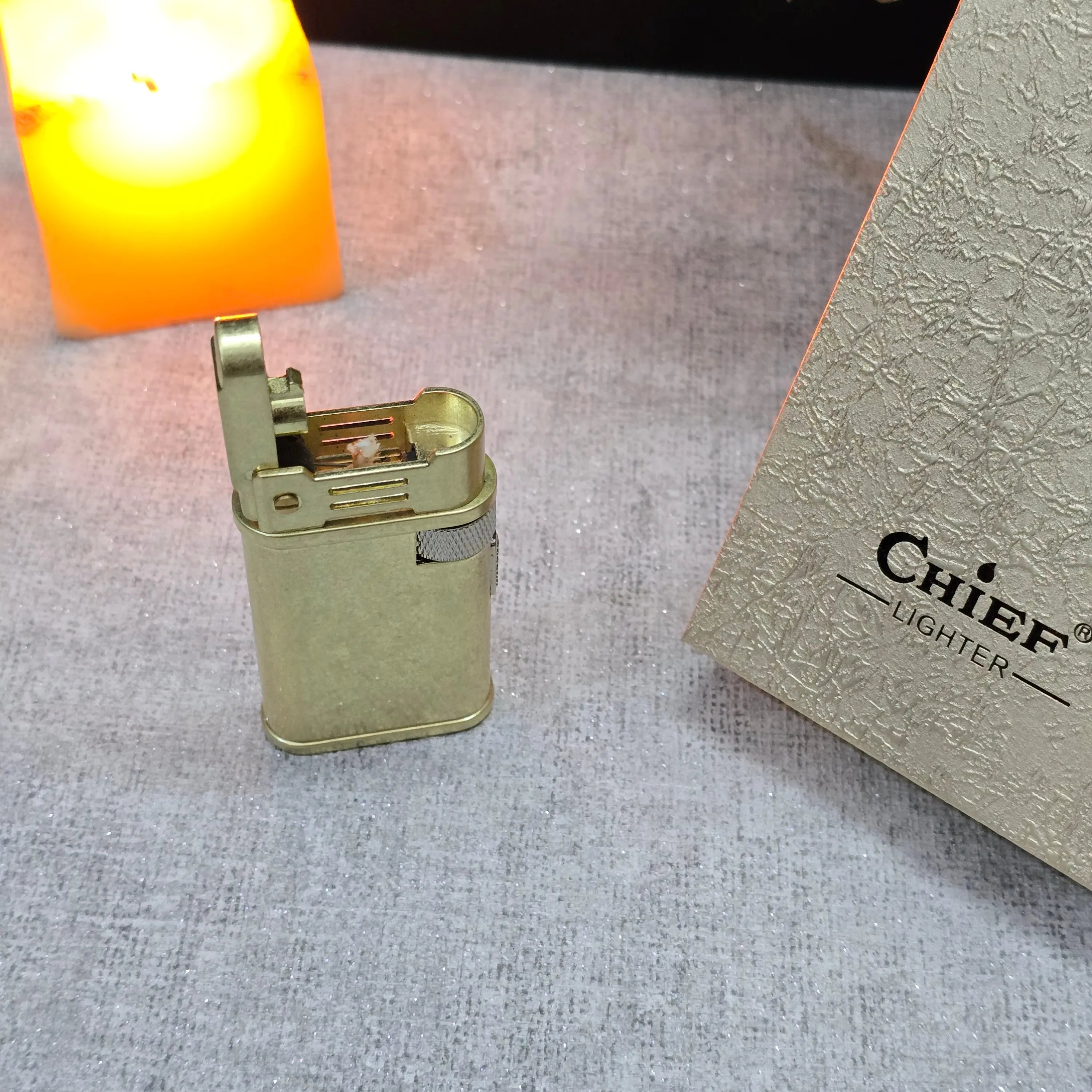 Chief 218 Ironclad Retro Copper Trench Lighter