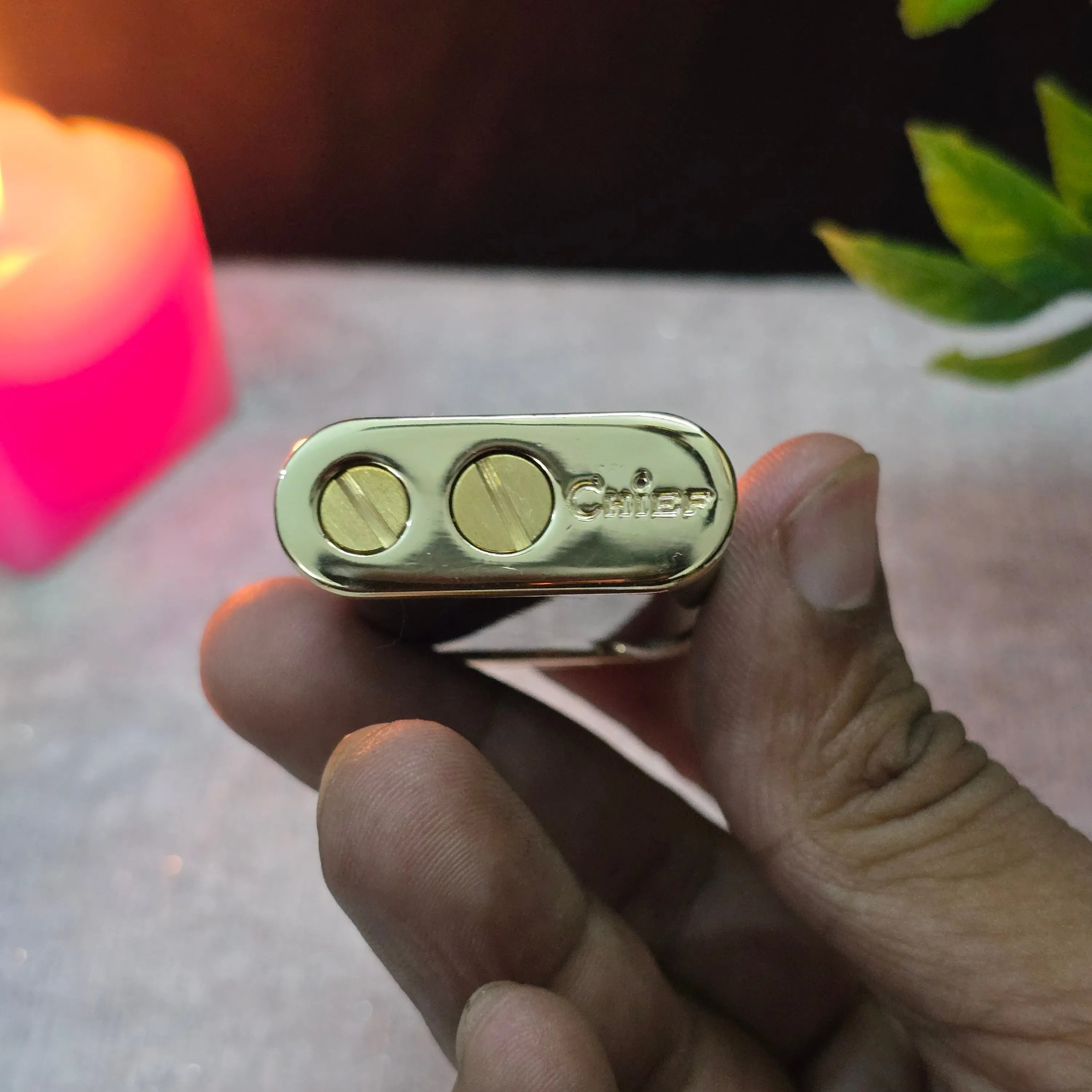 Chief 218 Ironclad Retro Trench Lighter