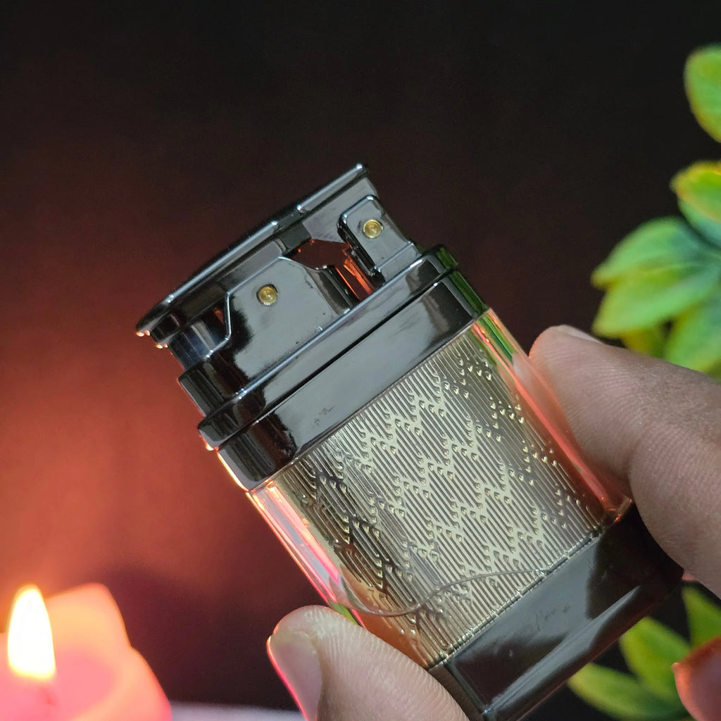 Chief CF307 Ghost Gear Transparent Fuel Tank Kerosene Lighter
