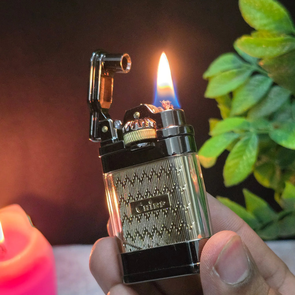 Chief CF307 Ghost Gear Transparent Fuel Tank Kerosene Lighter