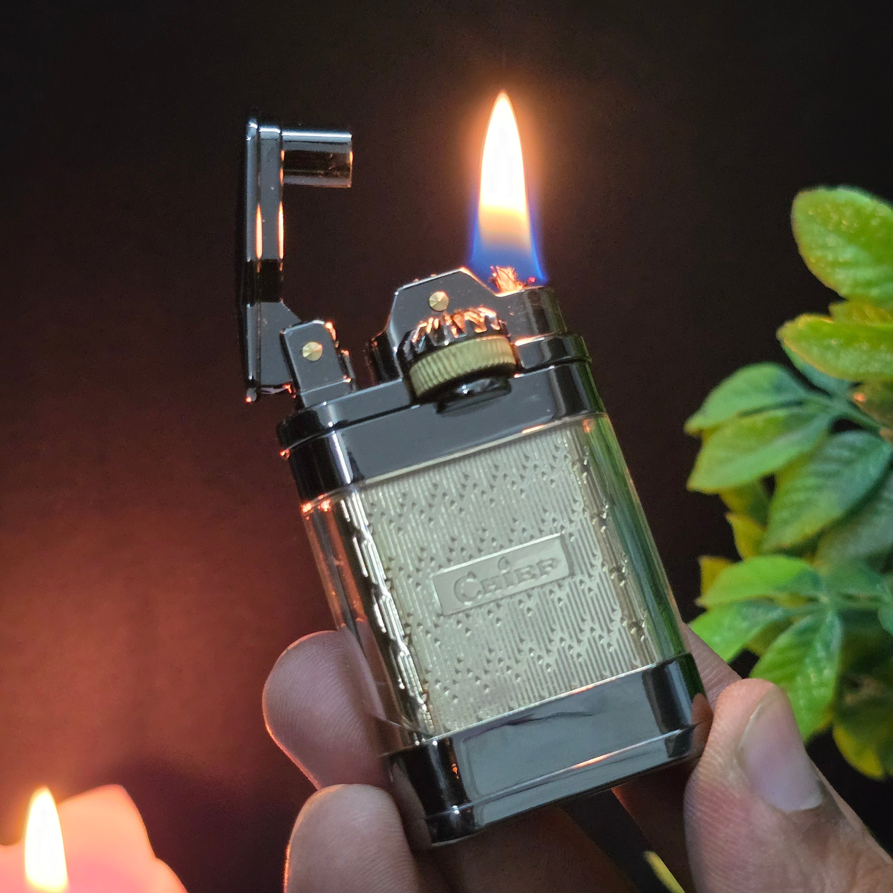Chief CF307 Ghost Gear Transparent Fuel Tank Kerosene Lighter