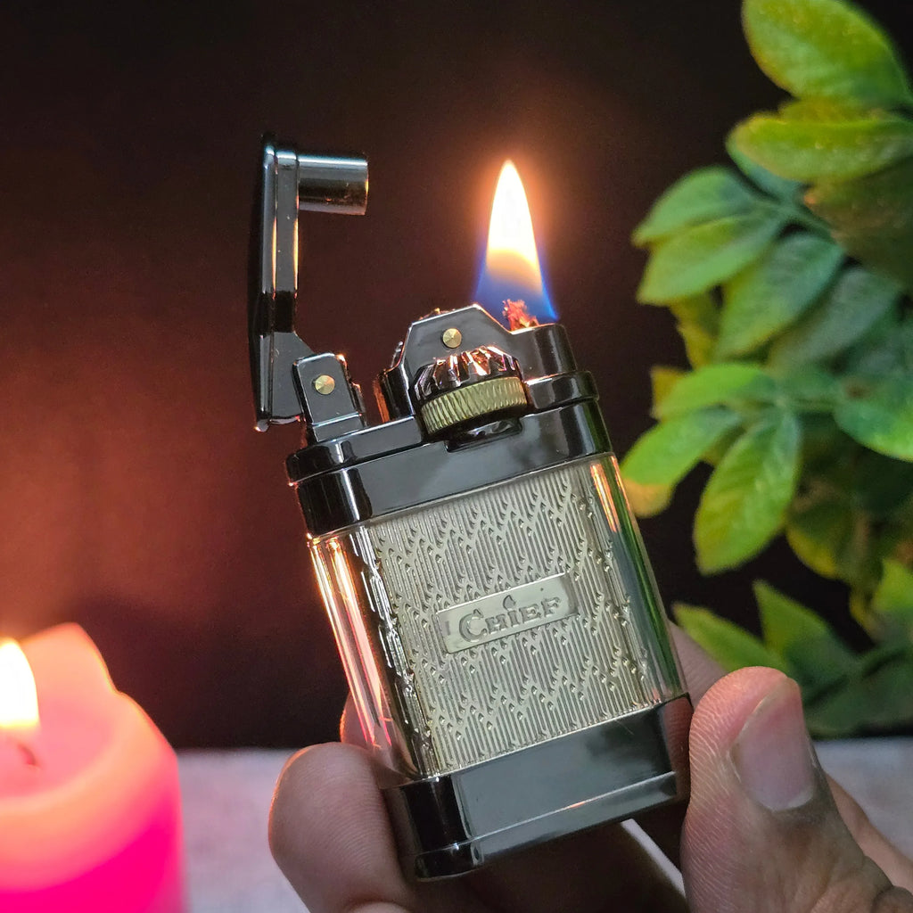 Chief CF307 Ghost Gear Transparent Fuel Tank Kerosene Lighter