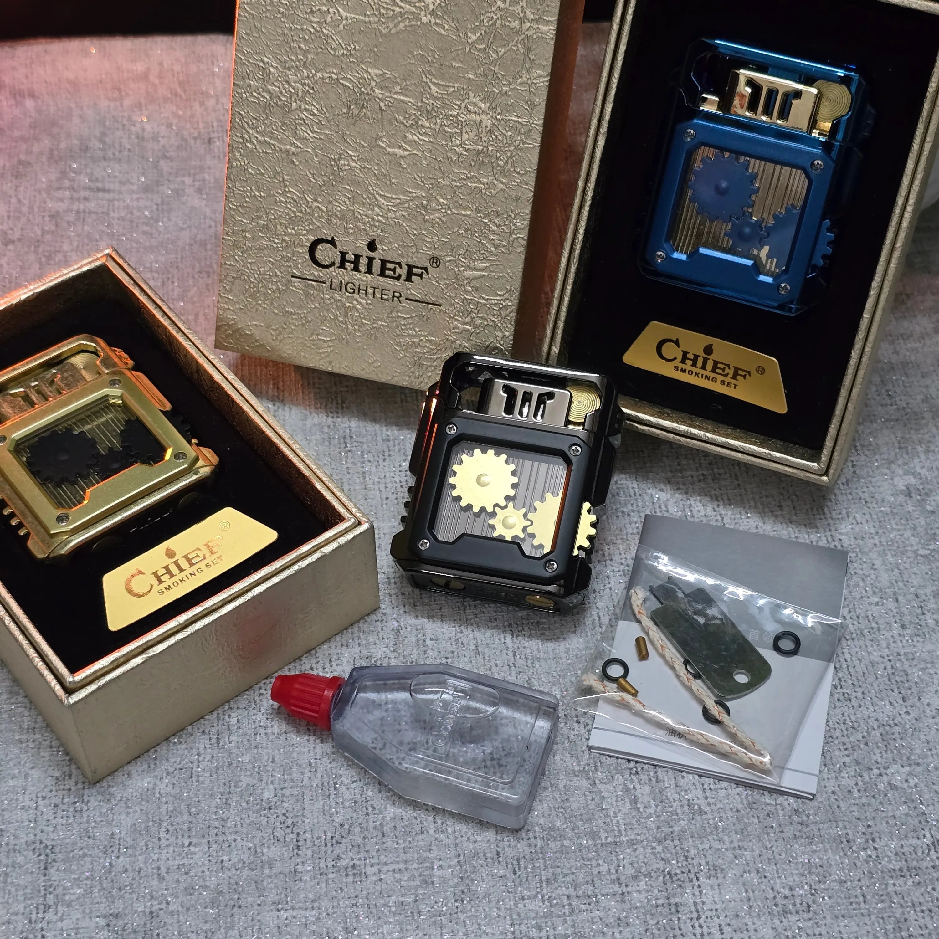 Chief CF315 Mechanical Lighter – The King's Fire Edition
