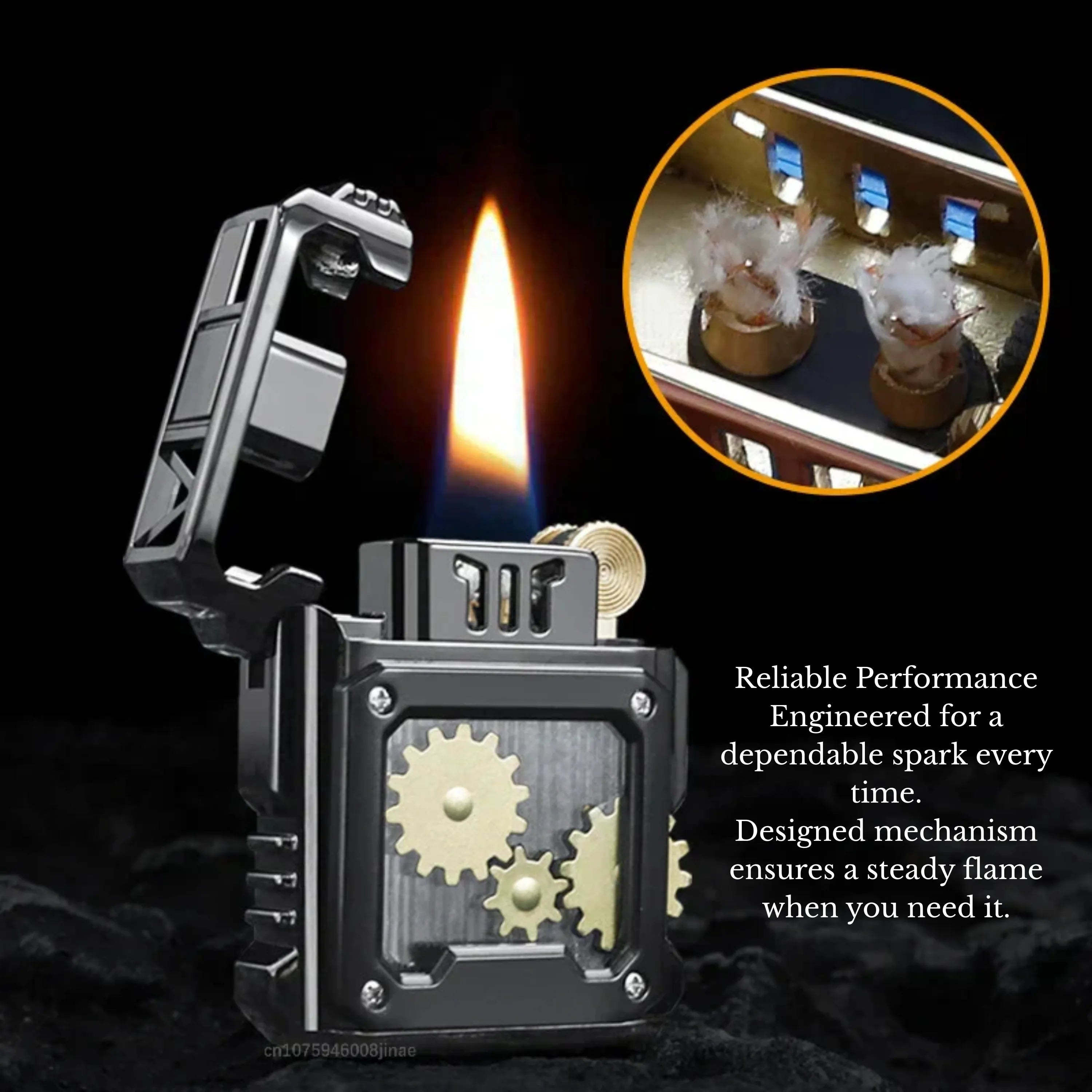 Chief CF315 Mechanical Lighter – The King's Fire Edition