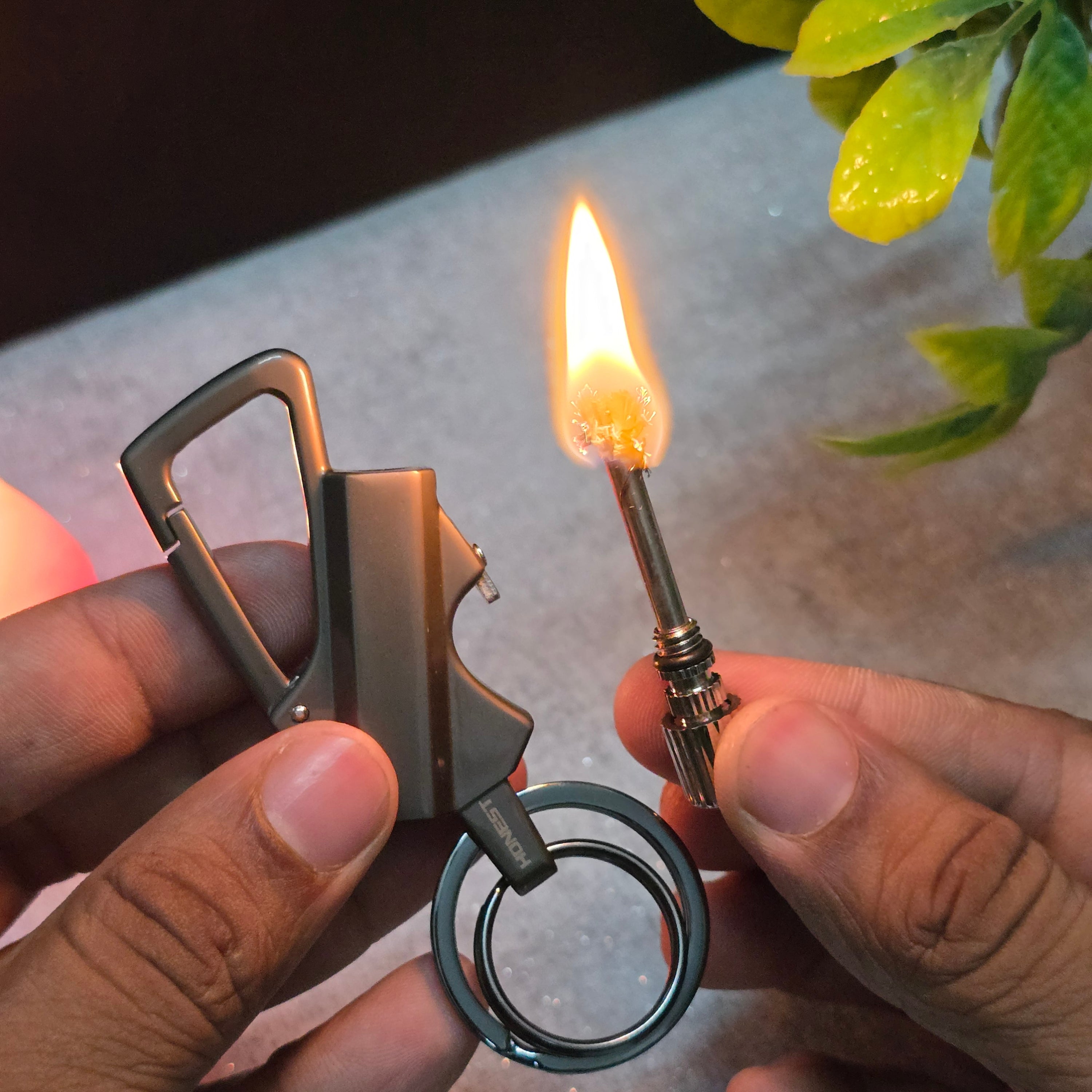 HONEST MatchKey Pro Permanent Match Keychain Lighter