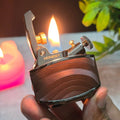 HONEST Sturgeon BCZ808-2 Premium Leather-Wrapped Kerosene Lighter