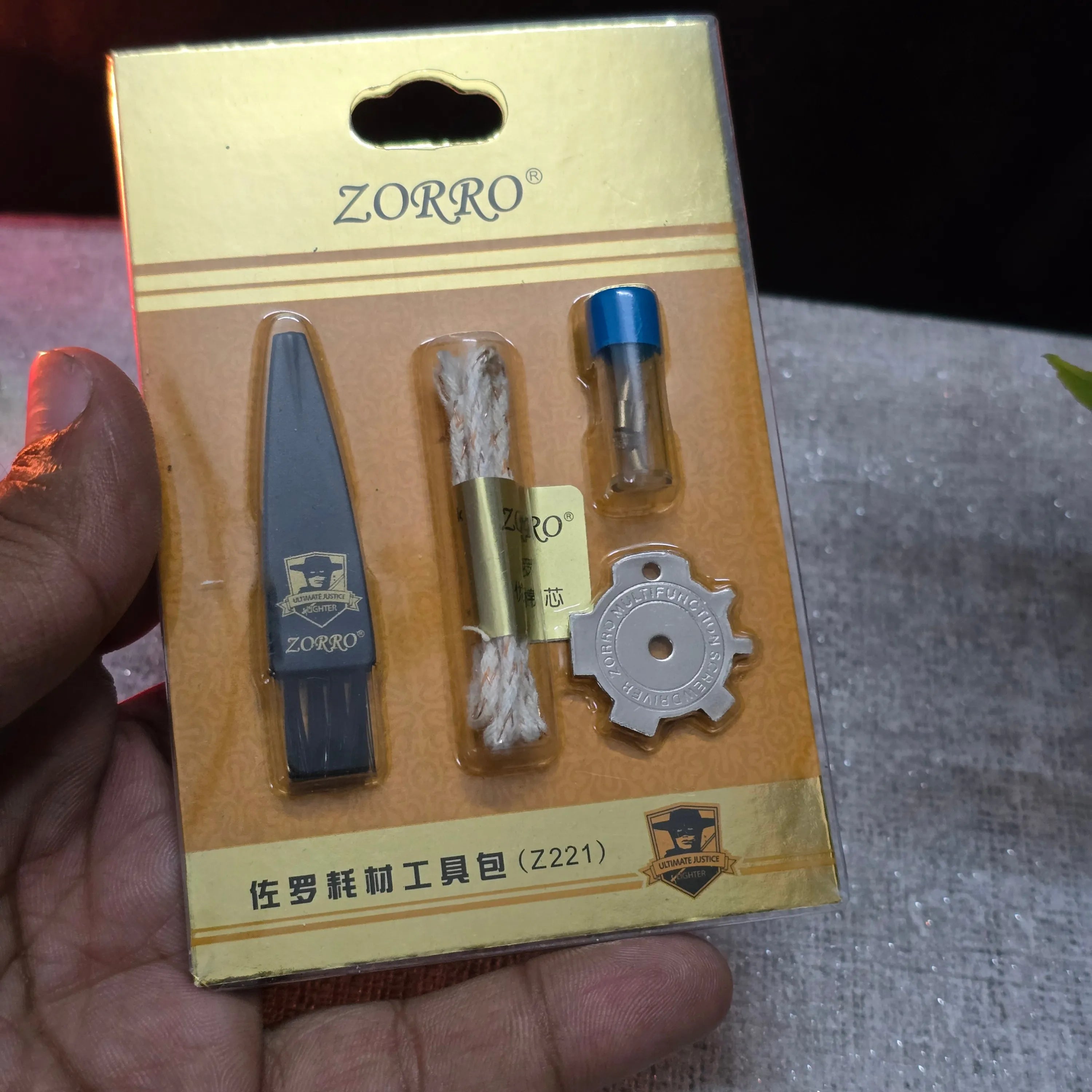 Zorro Genuine Lighter Maintenance Tool Kit