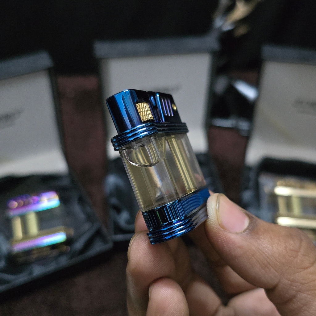 Zorro Z716 Retro Transparent Oil Lighter