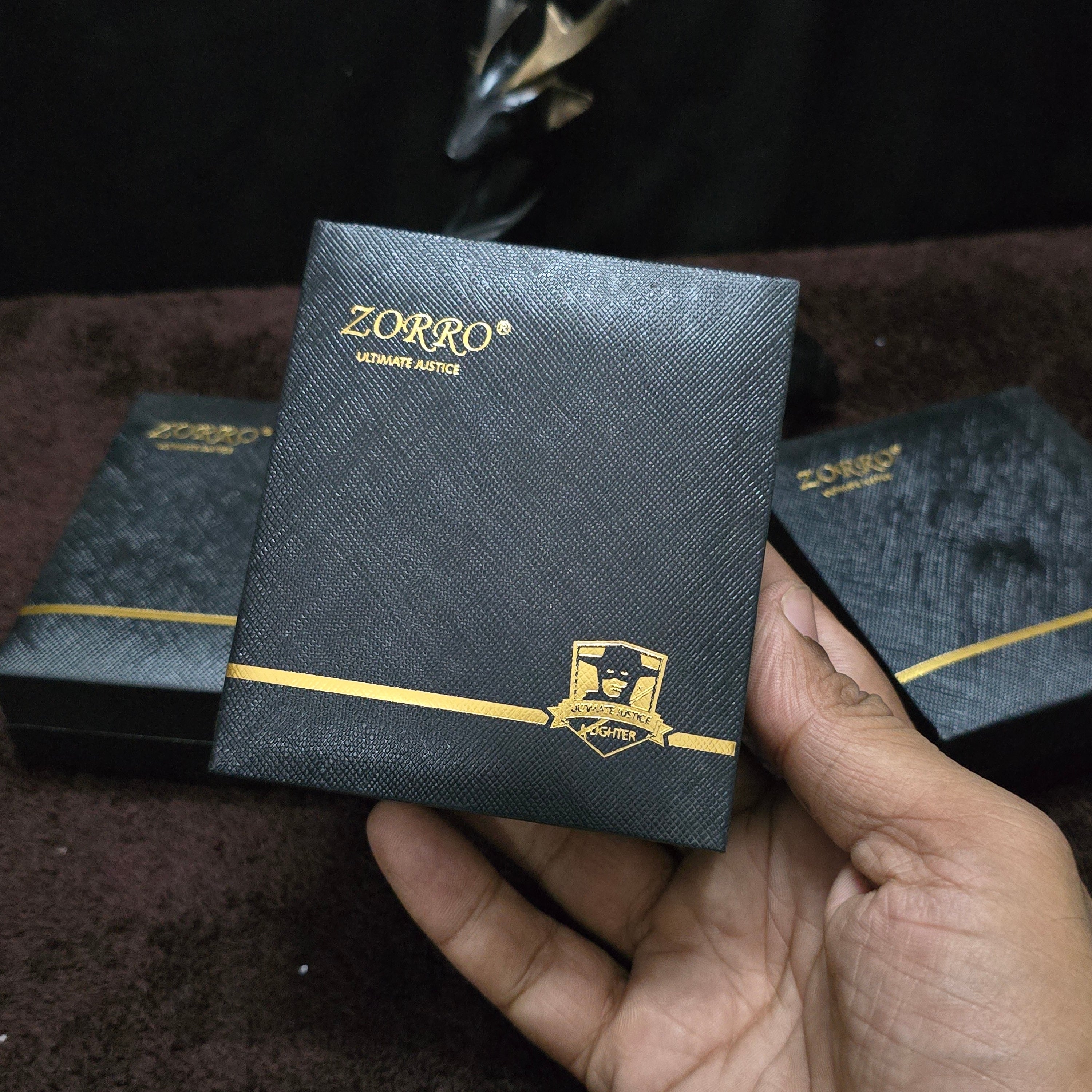 Zorro Z716 Retro Transparent Oil Lighter