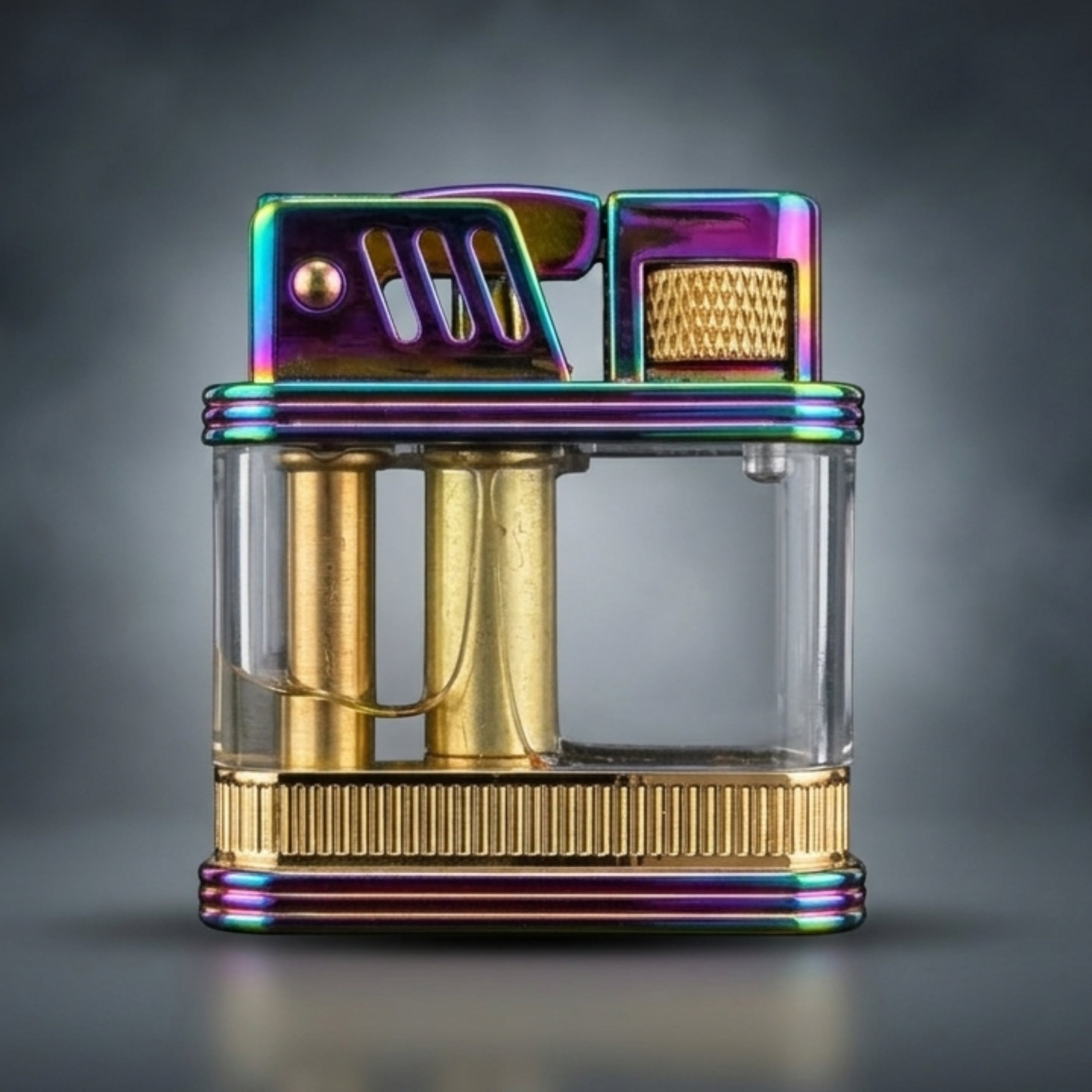 Zorro Z716 Retro Transparent Oil Lighter