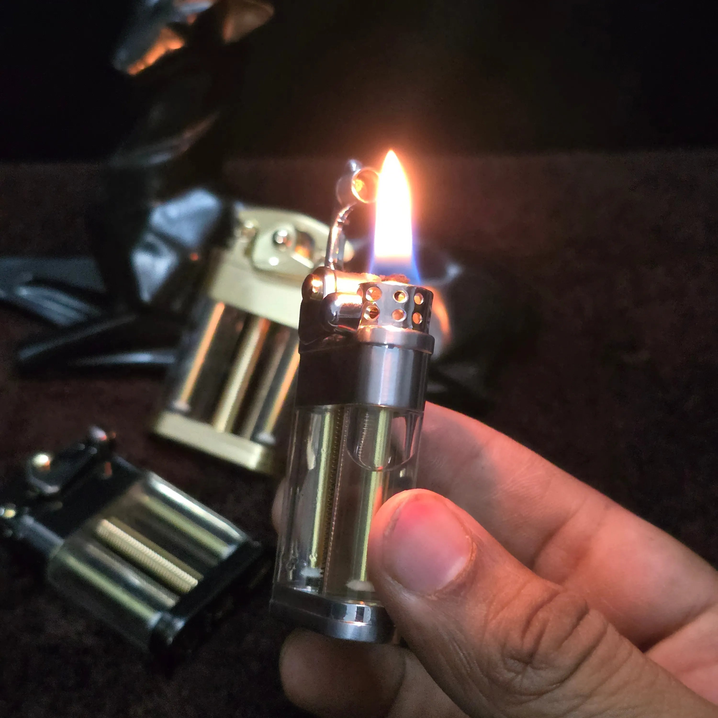 Zorro Z721 Transparent Double Tank Kerosene Oil Lighter