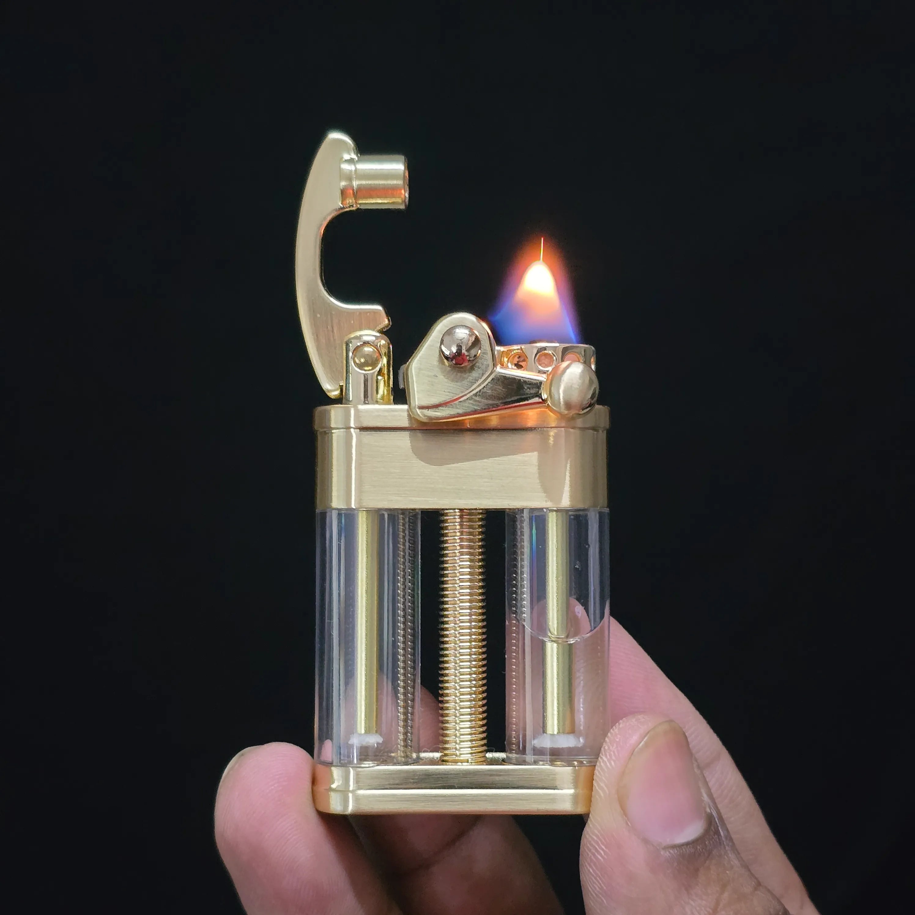 Zorro Z721 Transparent Double Tank Kerosene Oil Lighter