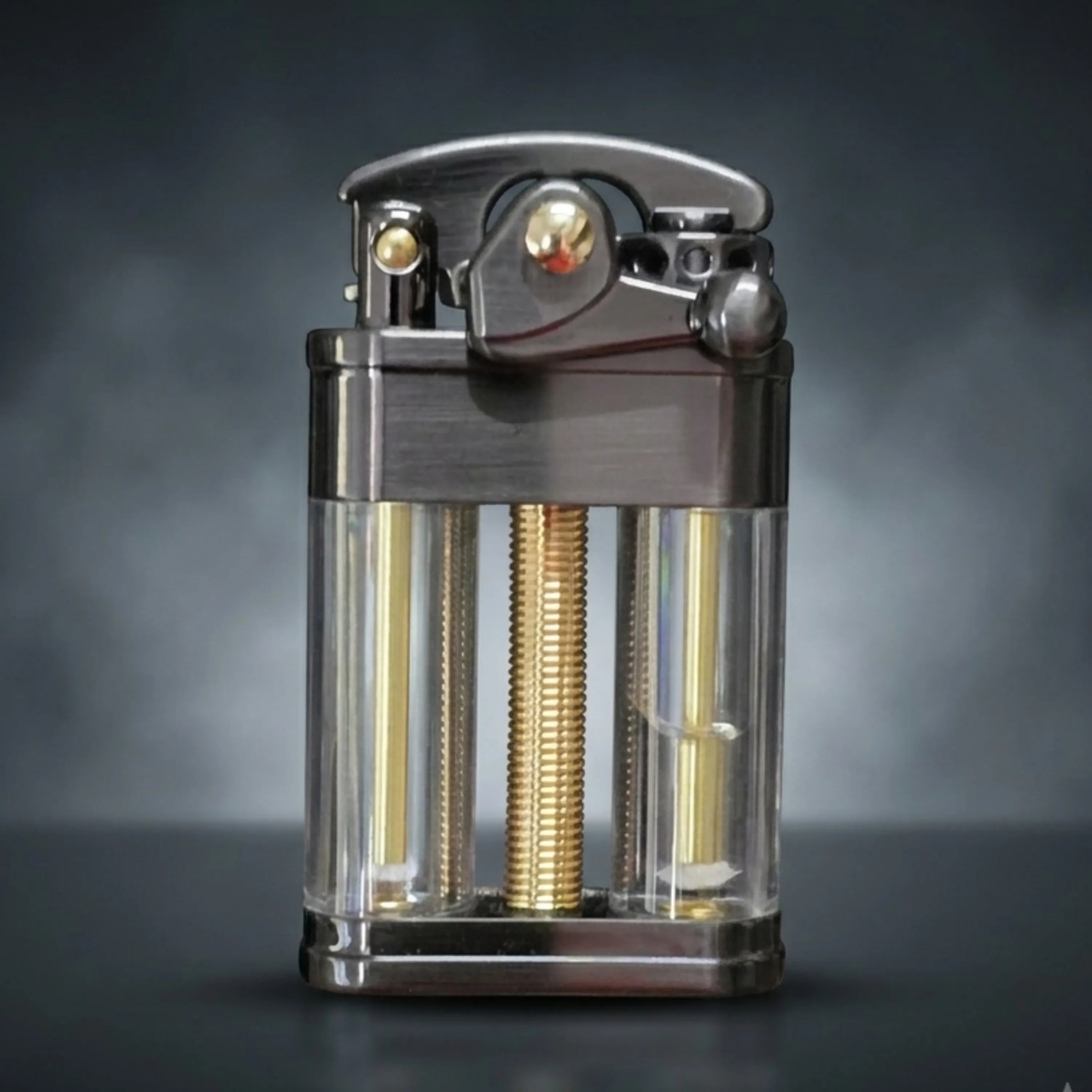 Zorro Z721 Transparent Double Tank Kerosene Oil Lighter