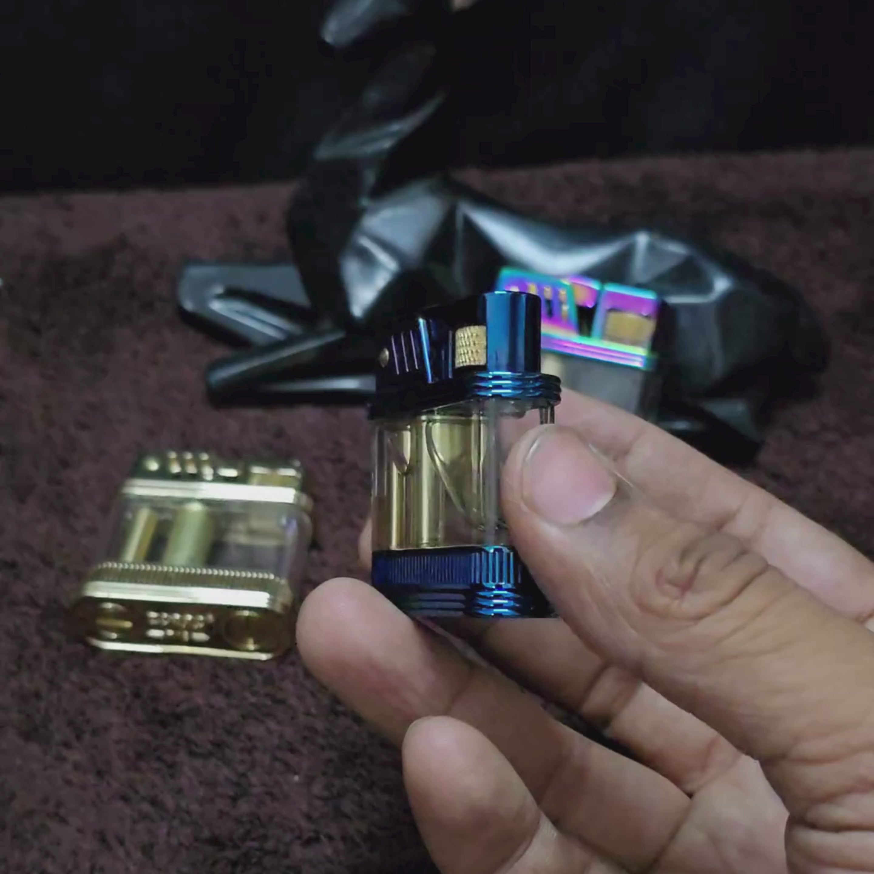 Zorro Z716 Retro Transparent Oil Lighter