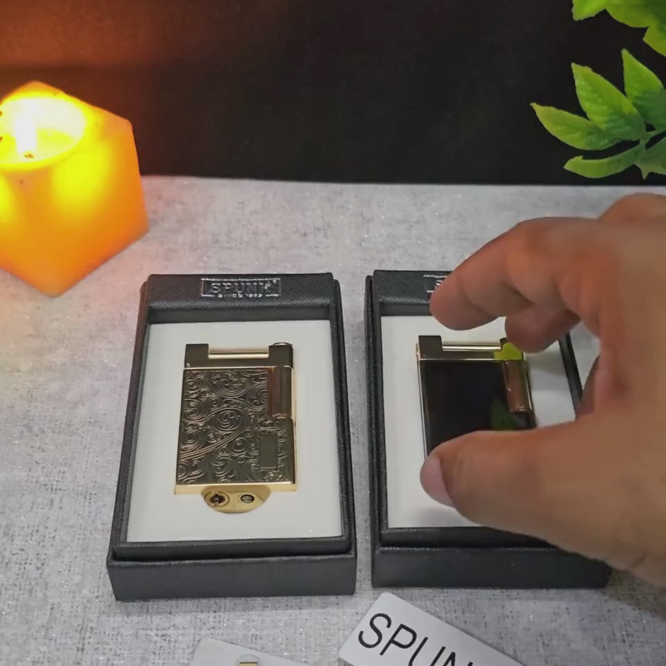 ALA FLAME ONYX EDGE Premium Gift Lighter