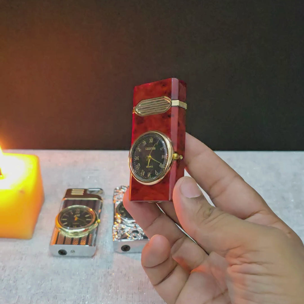 ALA FLAME MIDNIGHT CHRONO Watch Lighter