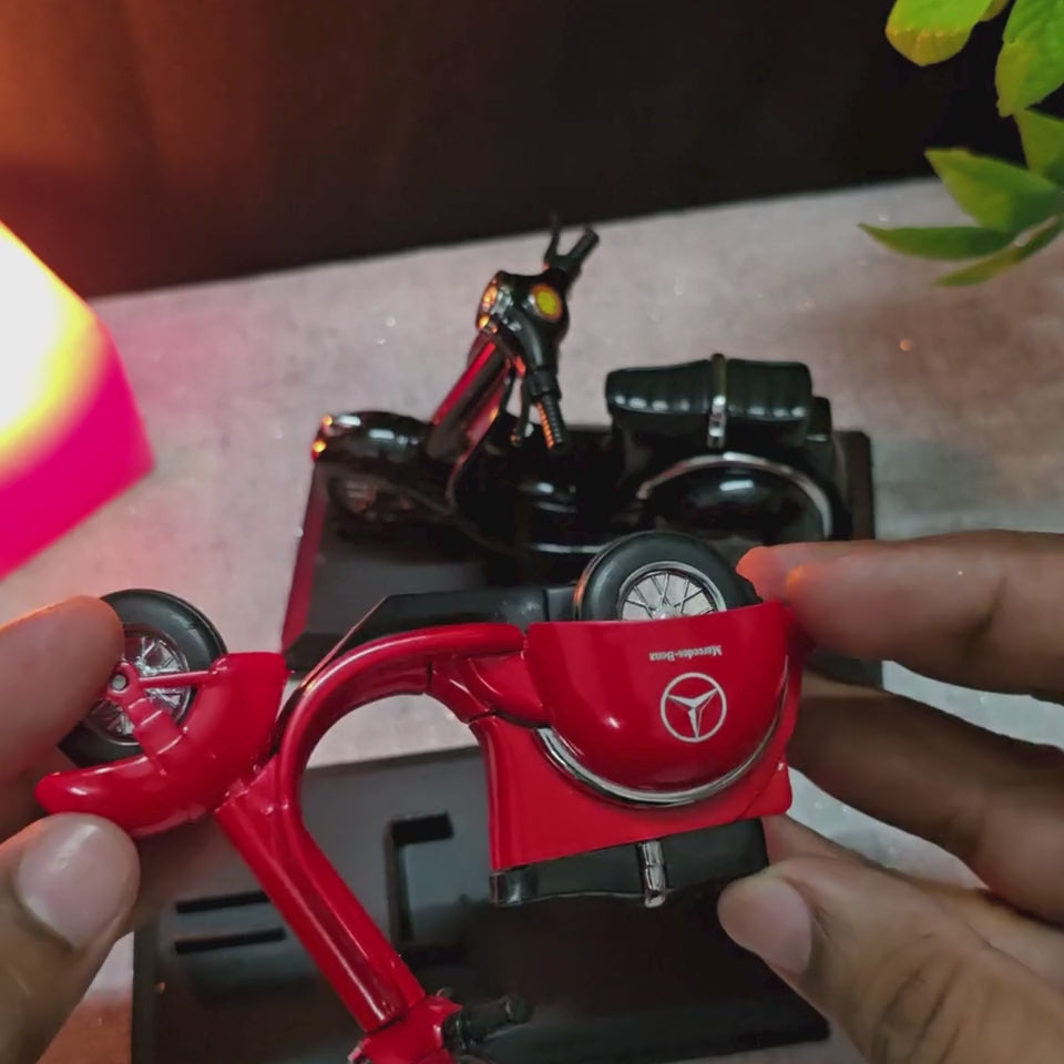 ALA FLAME RetroRide Mini Scooter Lighter